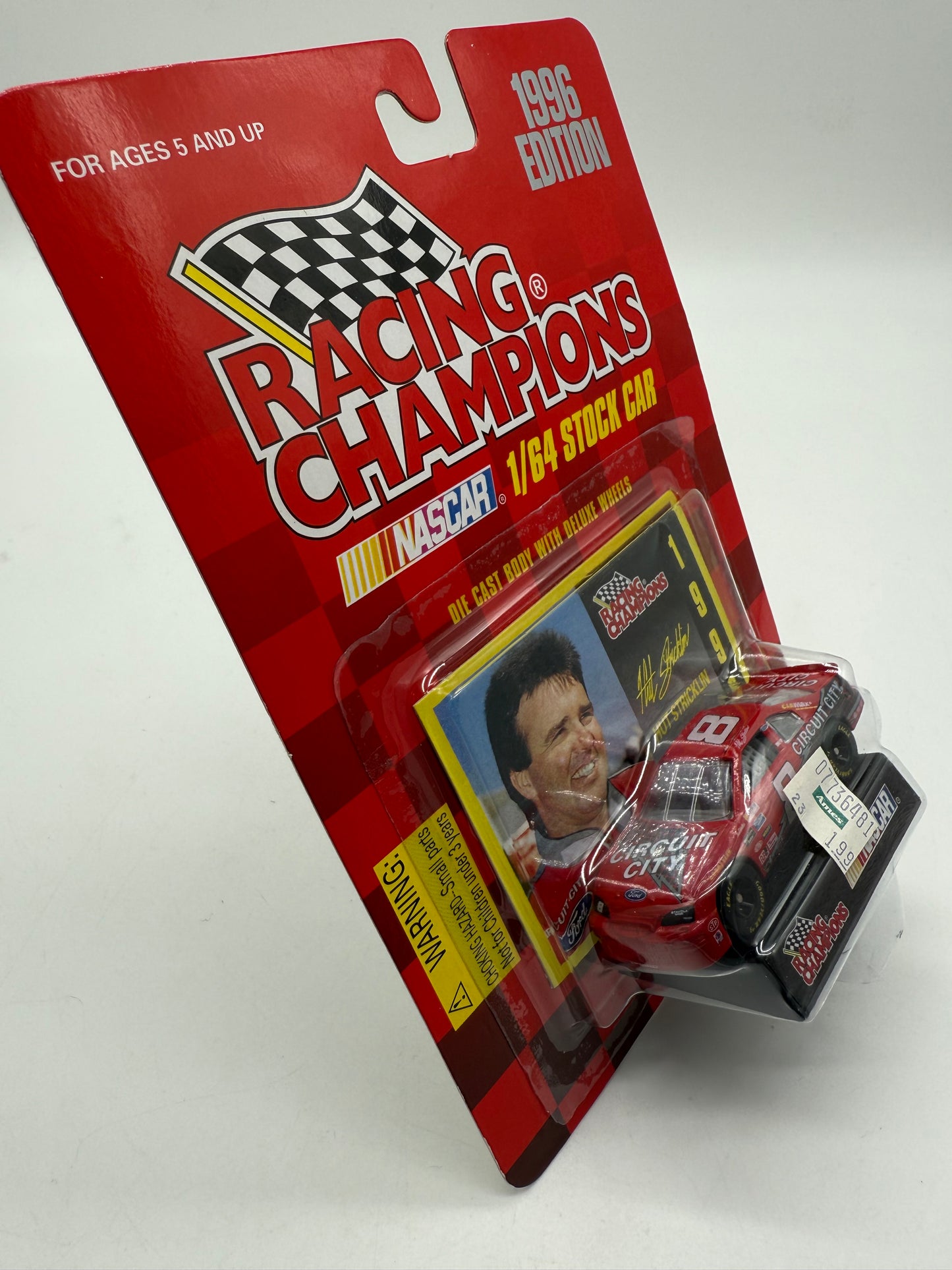 NASCAR Racing Champions Hut Stricklin 1996 Glen Ellyn