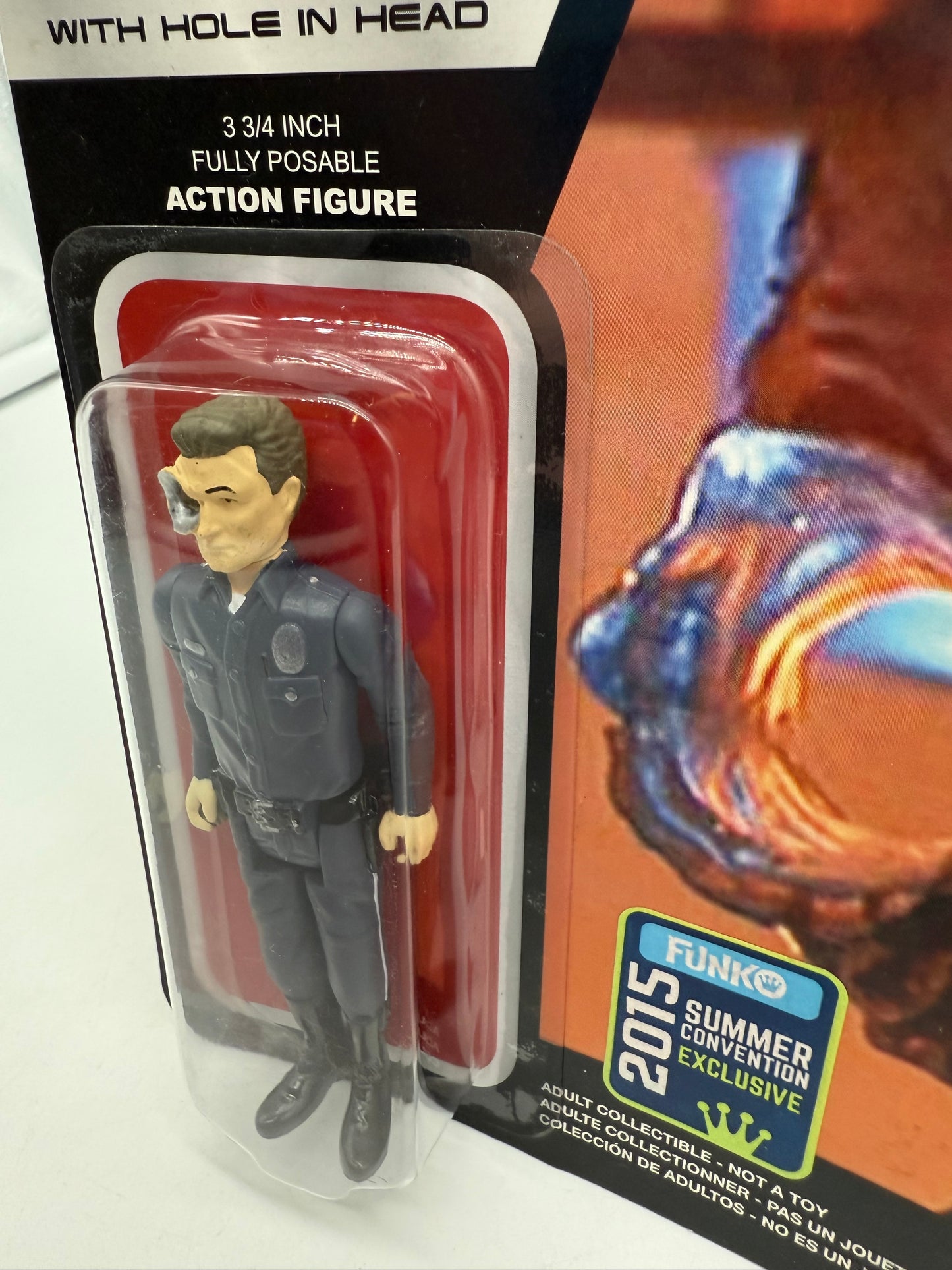 Terminator T1000 With Hole In Head 2015 Super7