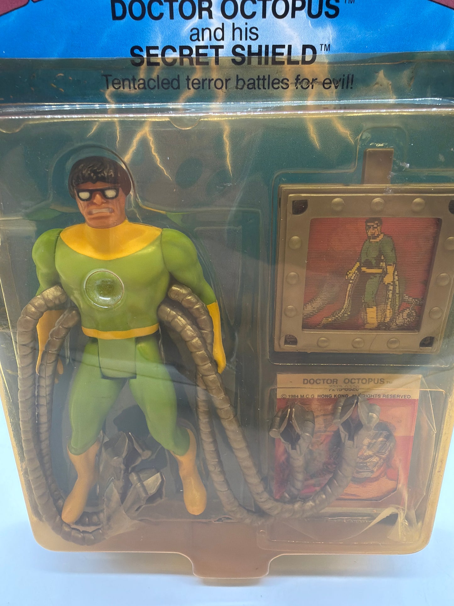 Mattel 1984 Marvel Super Heroes Secret Wars Doctor Octopus and his Secret Shield
