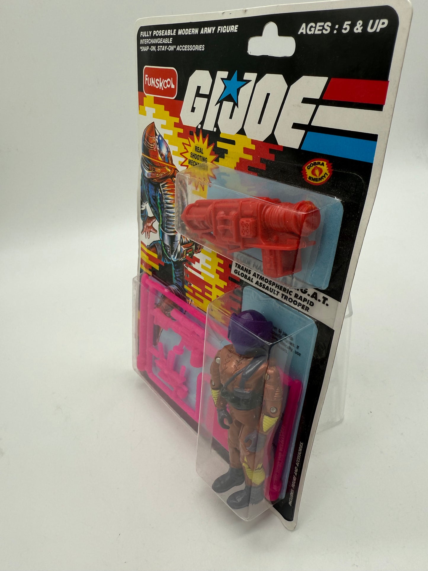 G.I. Joe Code Name : T.A.R.G.A.T. Trans Atmospheric Rapid Global Assault Trooper Funskool
