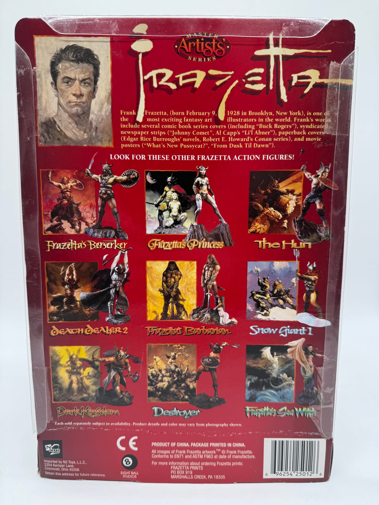 Master Artists Series Frazetta Dark Kingdom 1999 N2 Toys