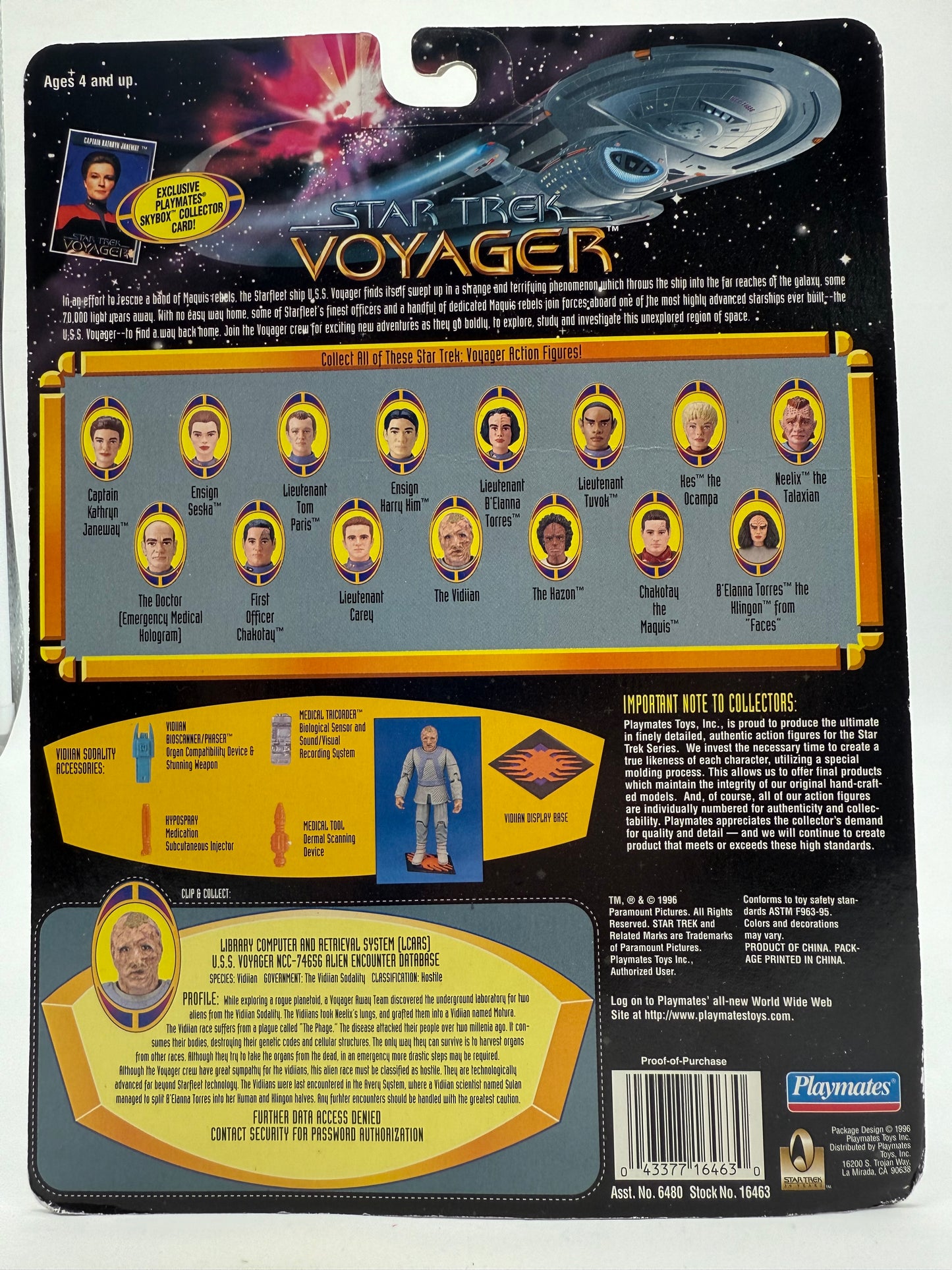 Star Trek Vidiian 1996 Playmates