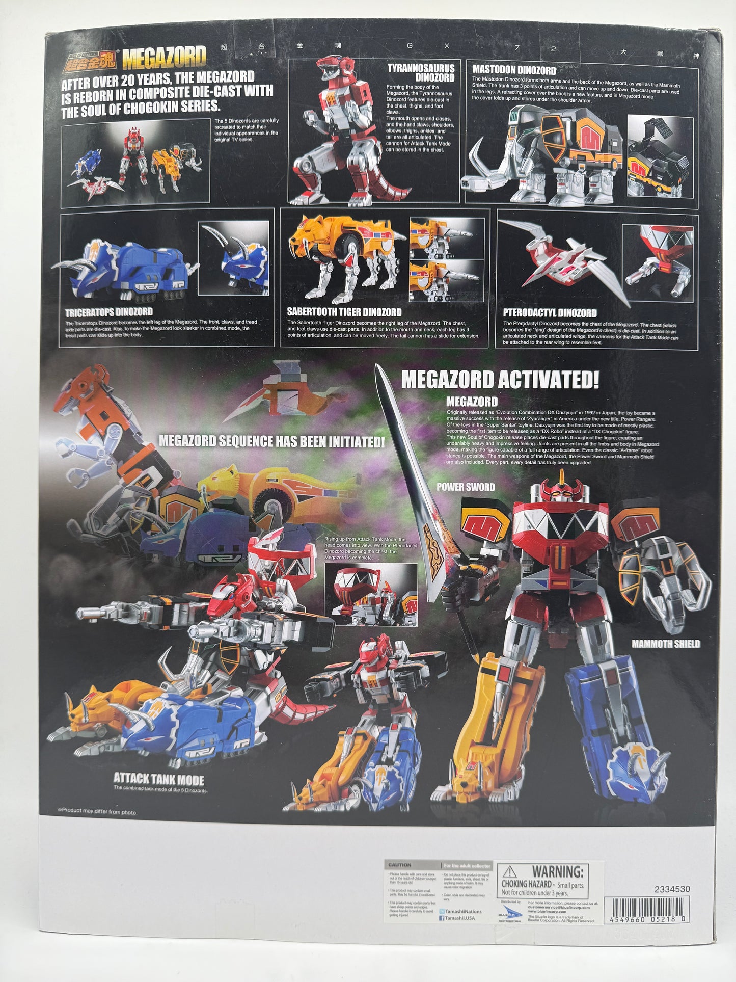 Might Morphin Power Rangers Megazord 2017 Ban Dai