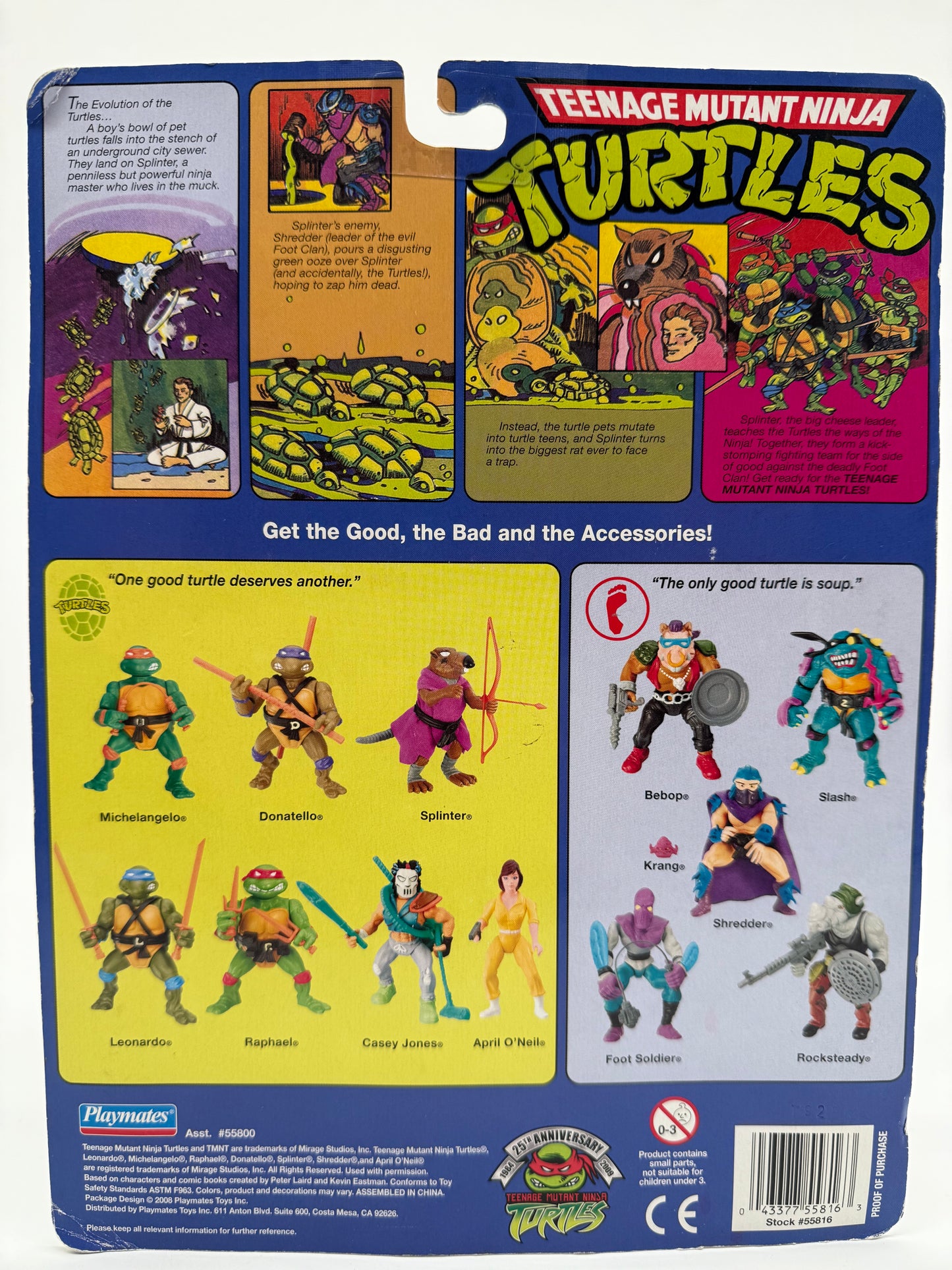 Teenage Mutant Ninja Turtles Shredder 2008 Playmate