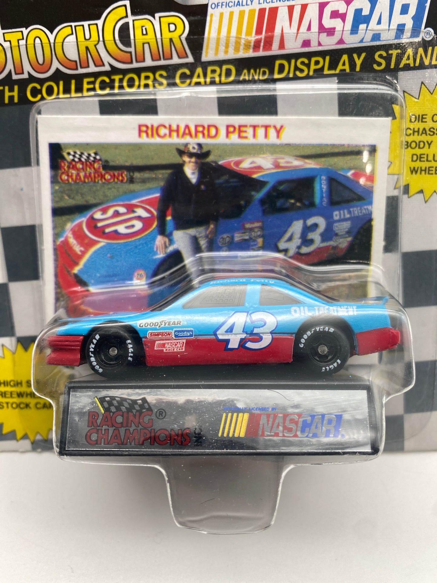 Racing Champions Nascar Stock Car 1991 Richard Petty #43 1:64 Die-Cast Car
