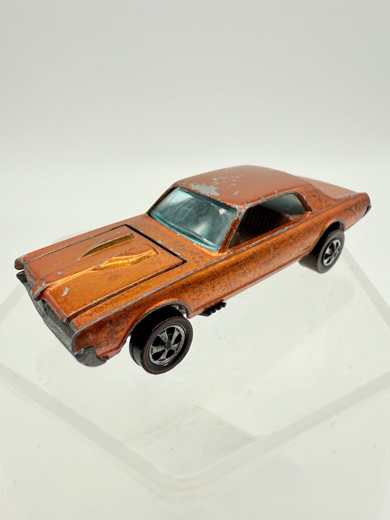 Hot Wheels Vintage Sweet 16 Redline Custom Couger (Orange) 1967 Mattel