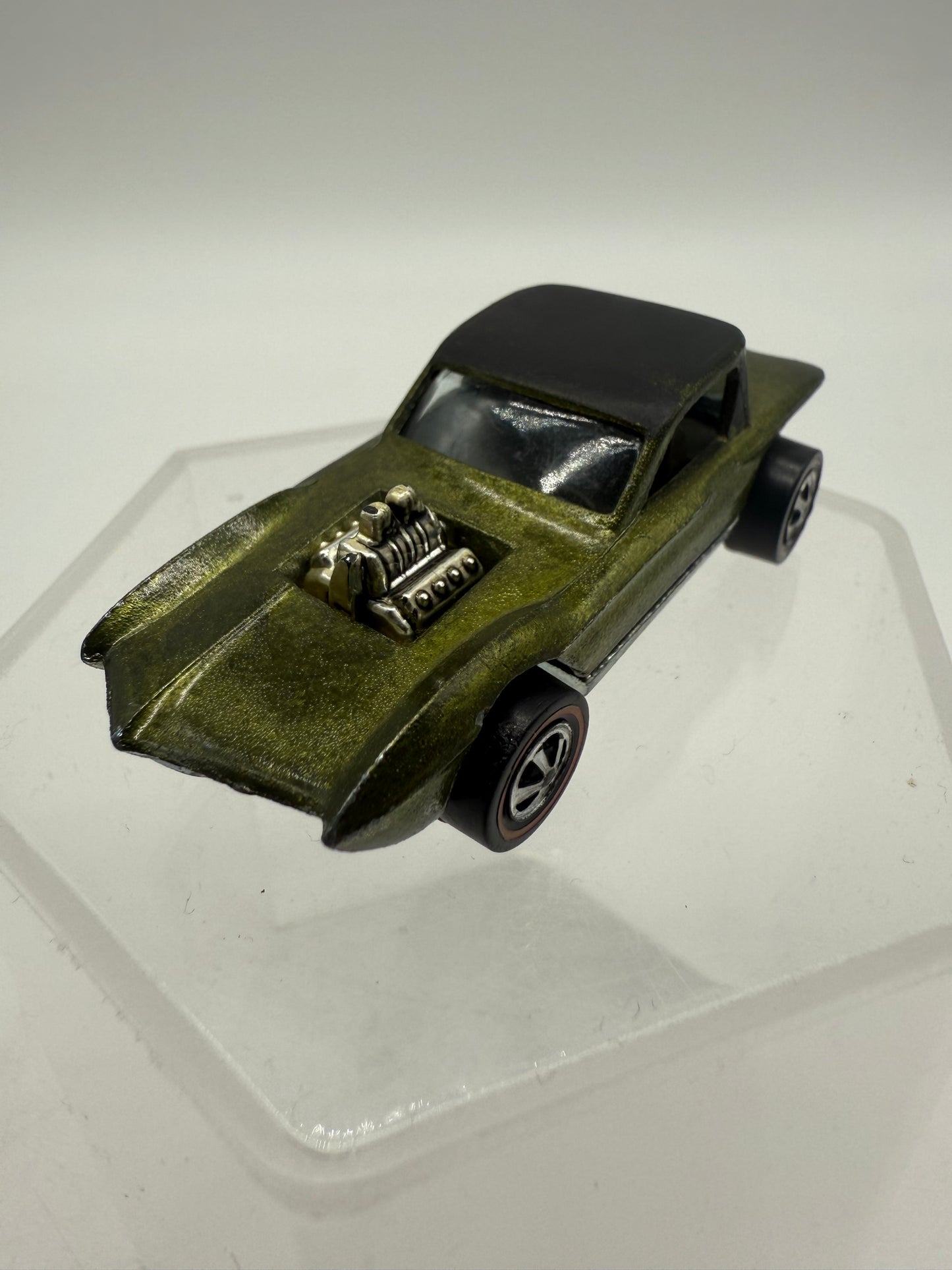 Hot Wheels Vintage Sweet 16 Redline Python (Olive Green) 1968 Mattel