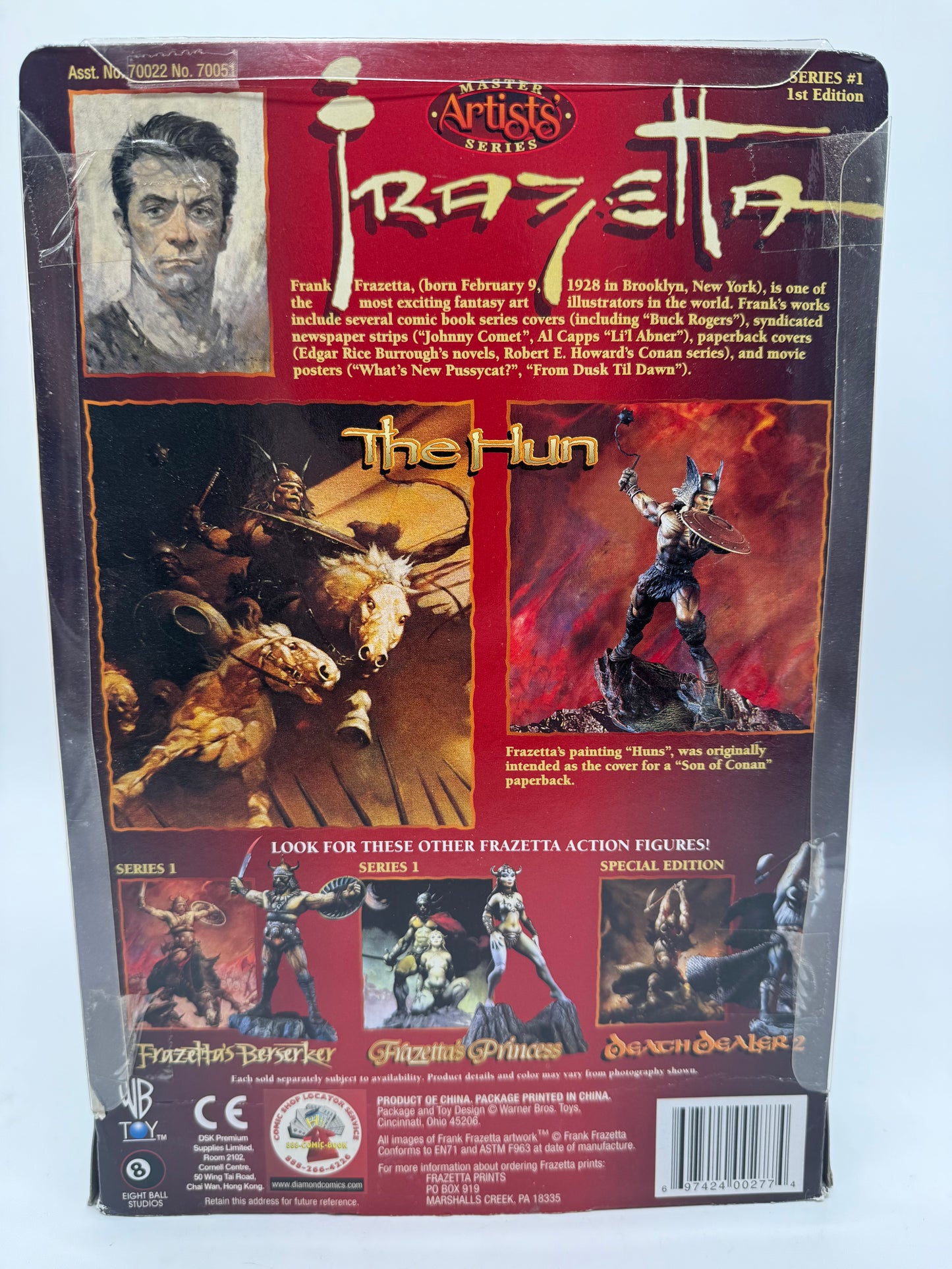 Master Artists Series Frazetta The Hun 1999 Eight Ball Studios