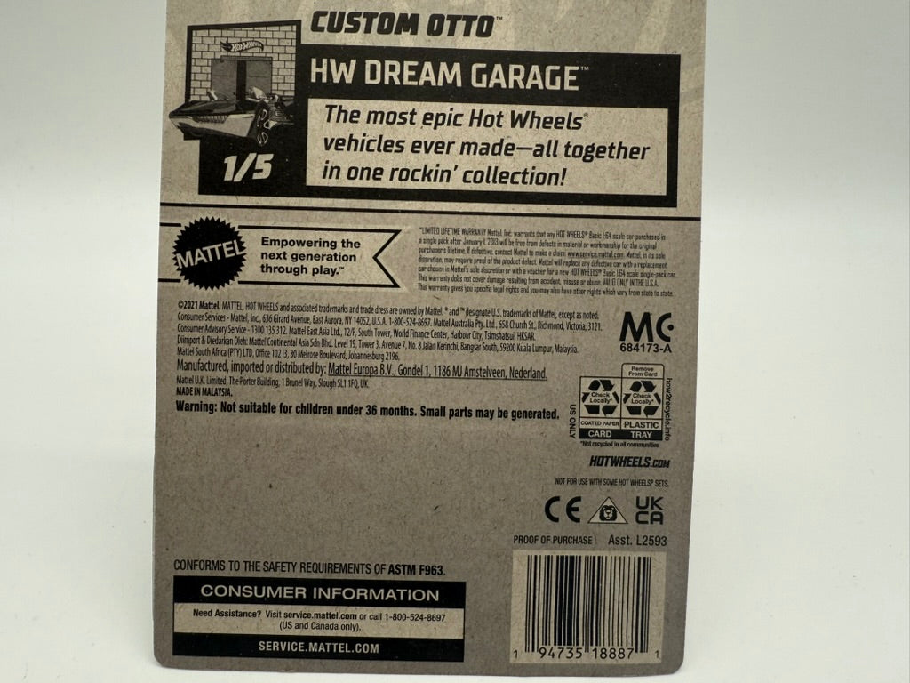 Hot Wheels Custom Otto 2021 Mattel
