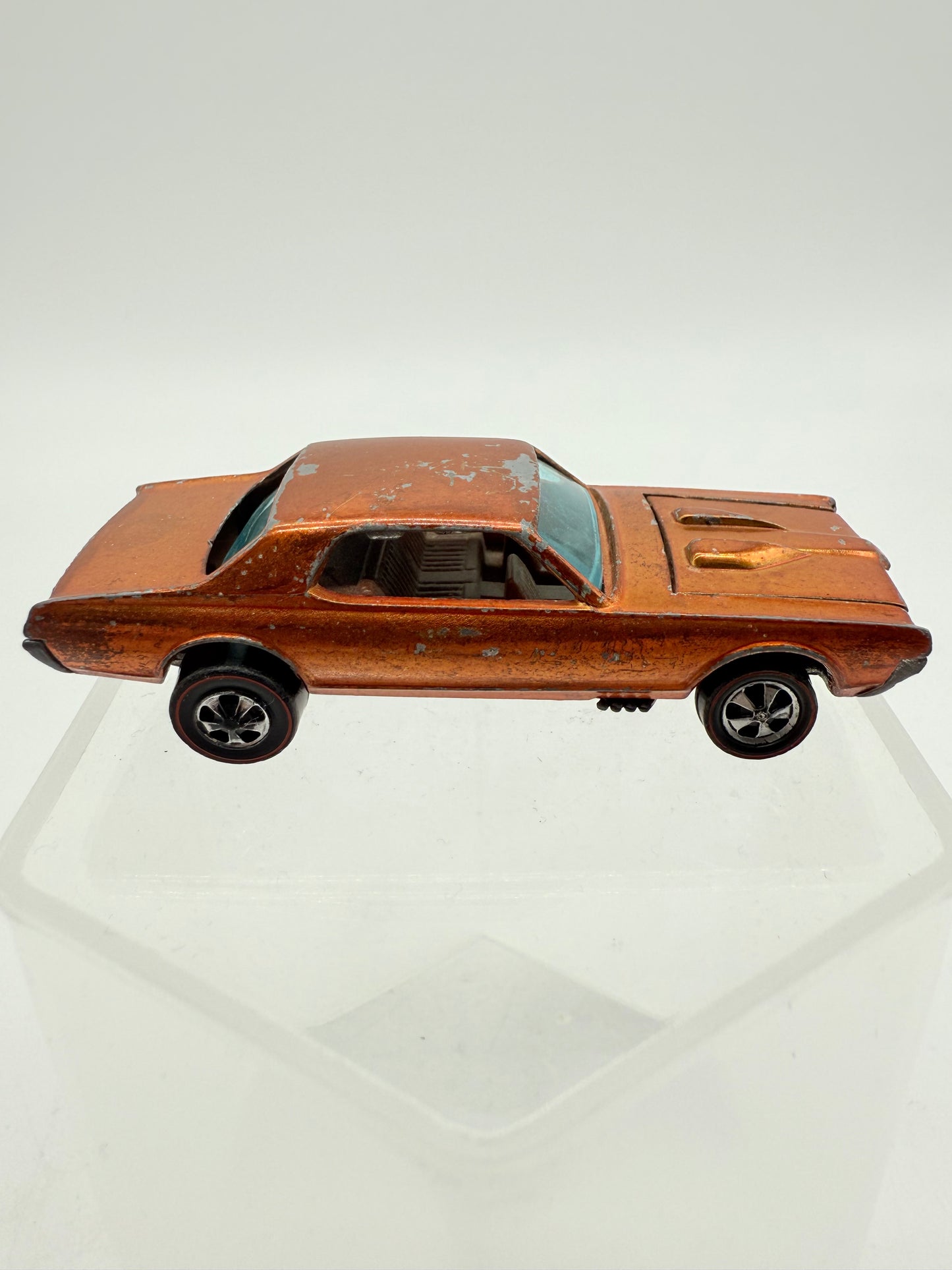 Hot Wheels Vintage Sweet 16 Redline Custom Couger (Orange) 1967 Mattel
