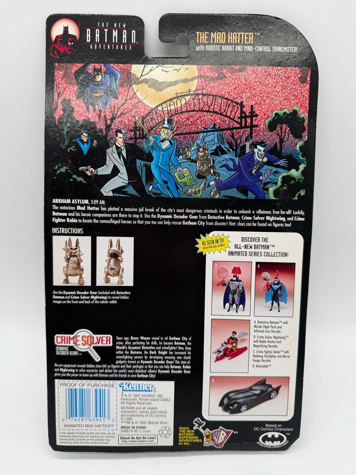 Kenner 1997 The New Batman Adventures The Mad Hatter