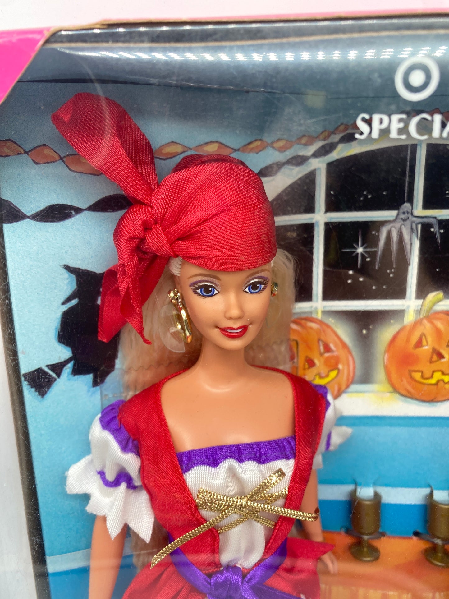 Mattel 1998 Barbie Doll Target Special Edition Halloween Party Barbie & Ken Gift Set