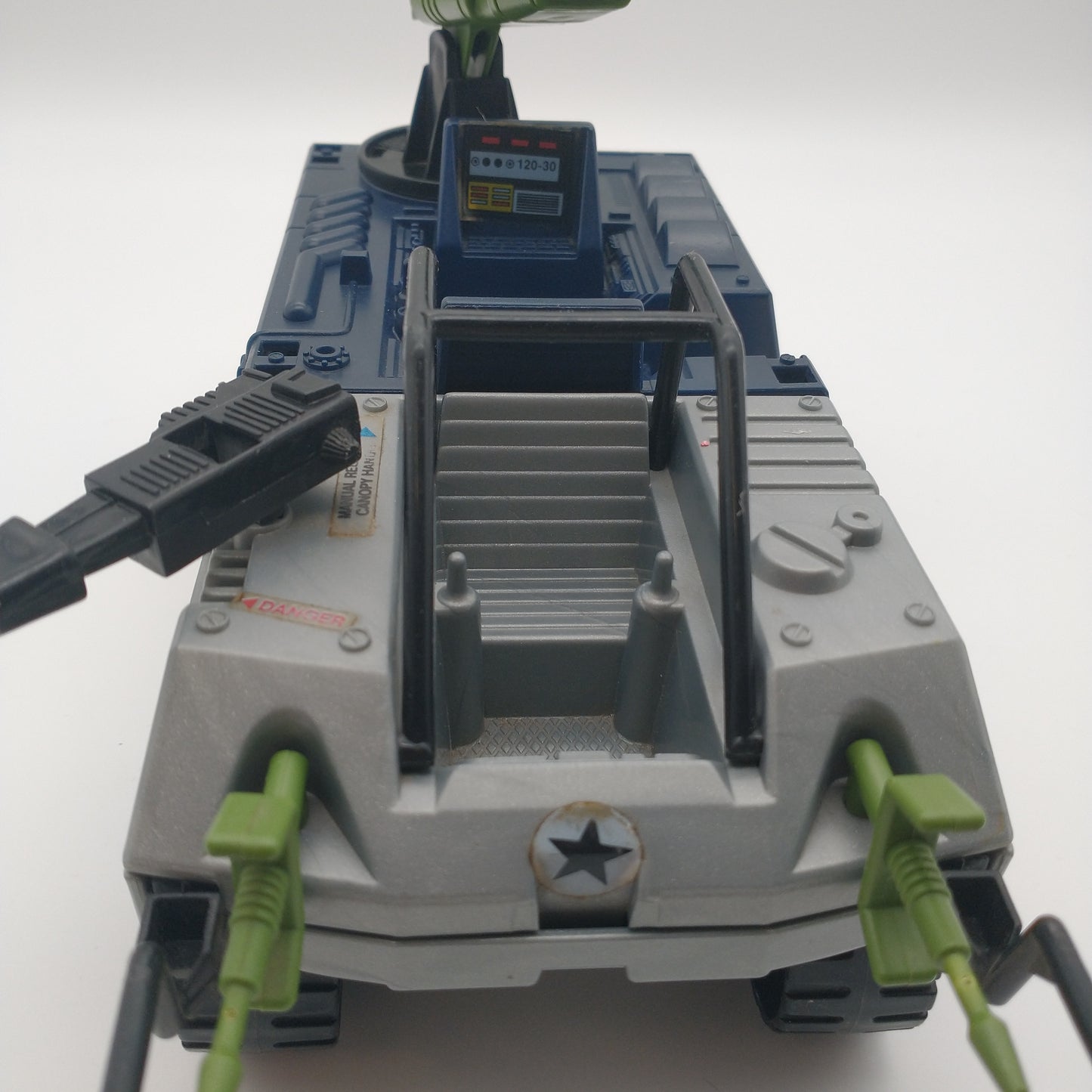 The front of the vehicle