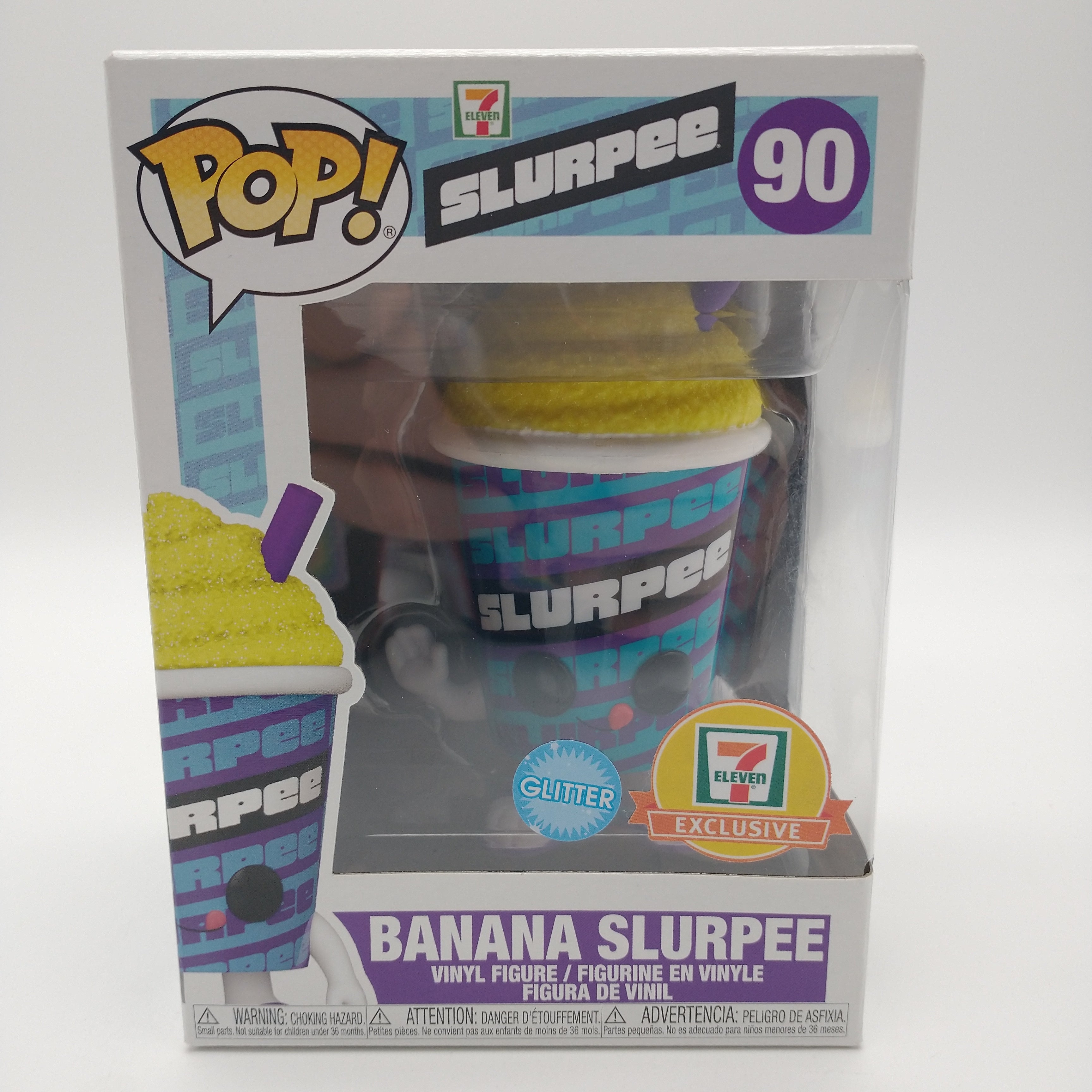 Banana Slurpee Funko Pop! 7 Eleven Glitter #90