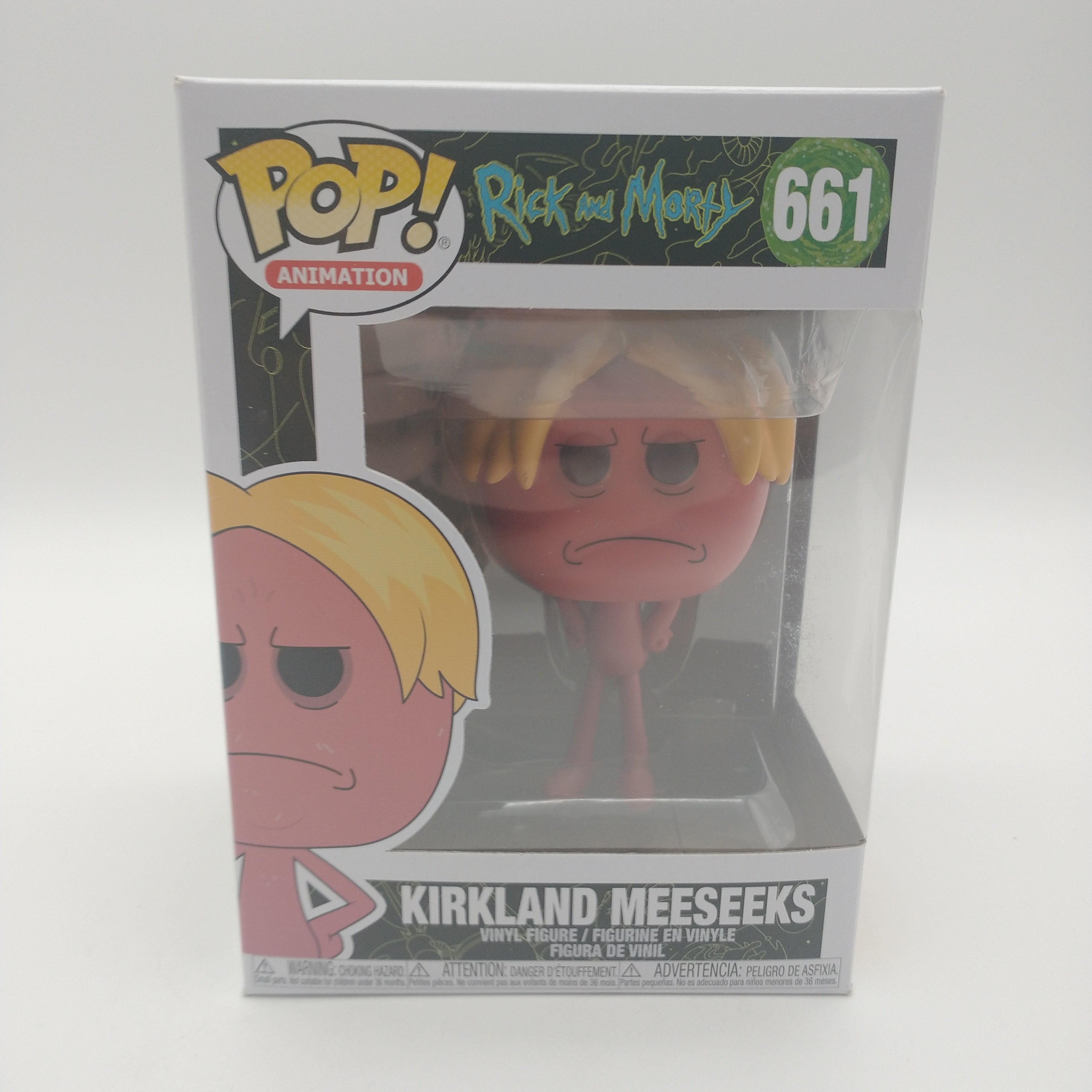 Funko Pop! Rick & Morty Kirkland Meeseeks #661 – Platinum Toys