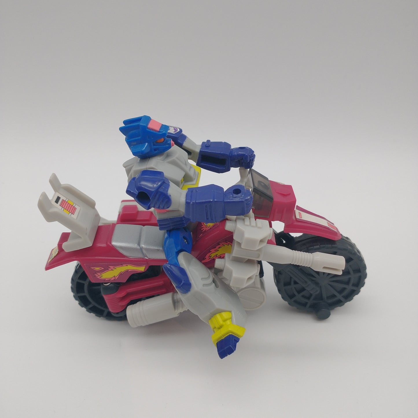 The action figure from the right side