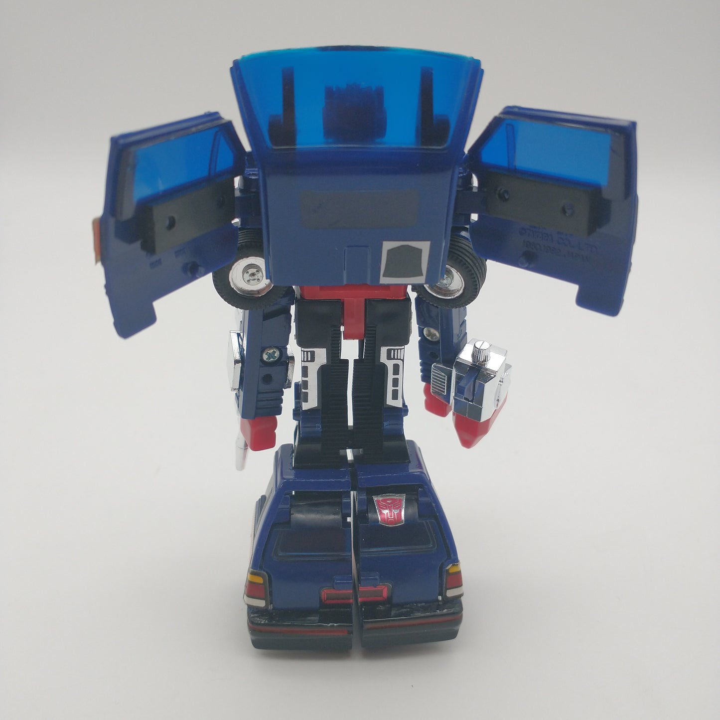 The back of the figure