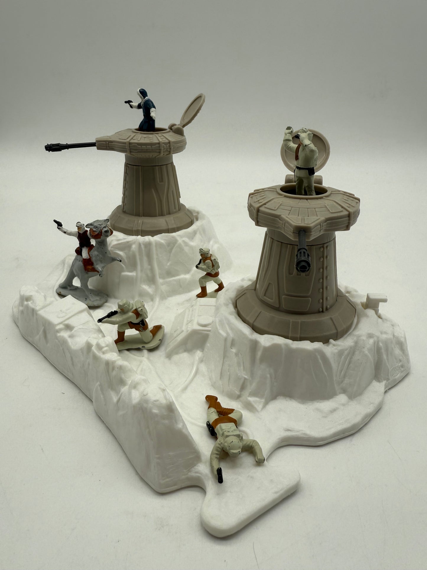 Star Wars Micro Hoth Turret Defense Play Set 1982 Mattel