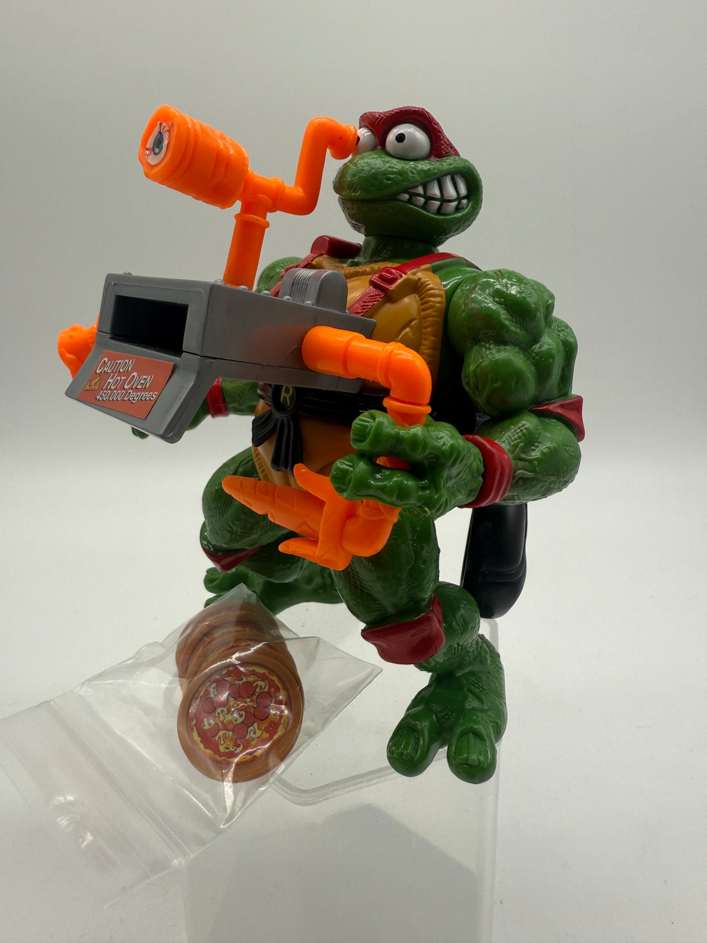 TMNT Vintage Raphael Pizza Tossin Raph 1993 Playmates