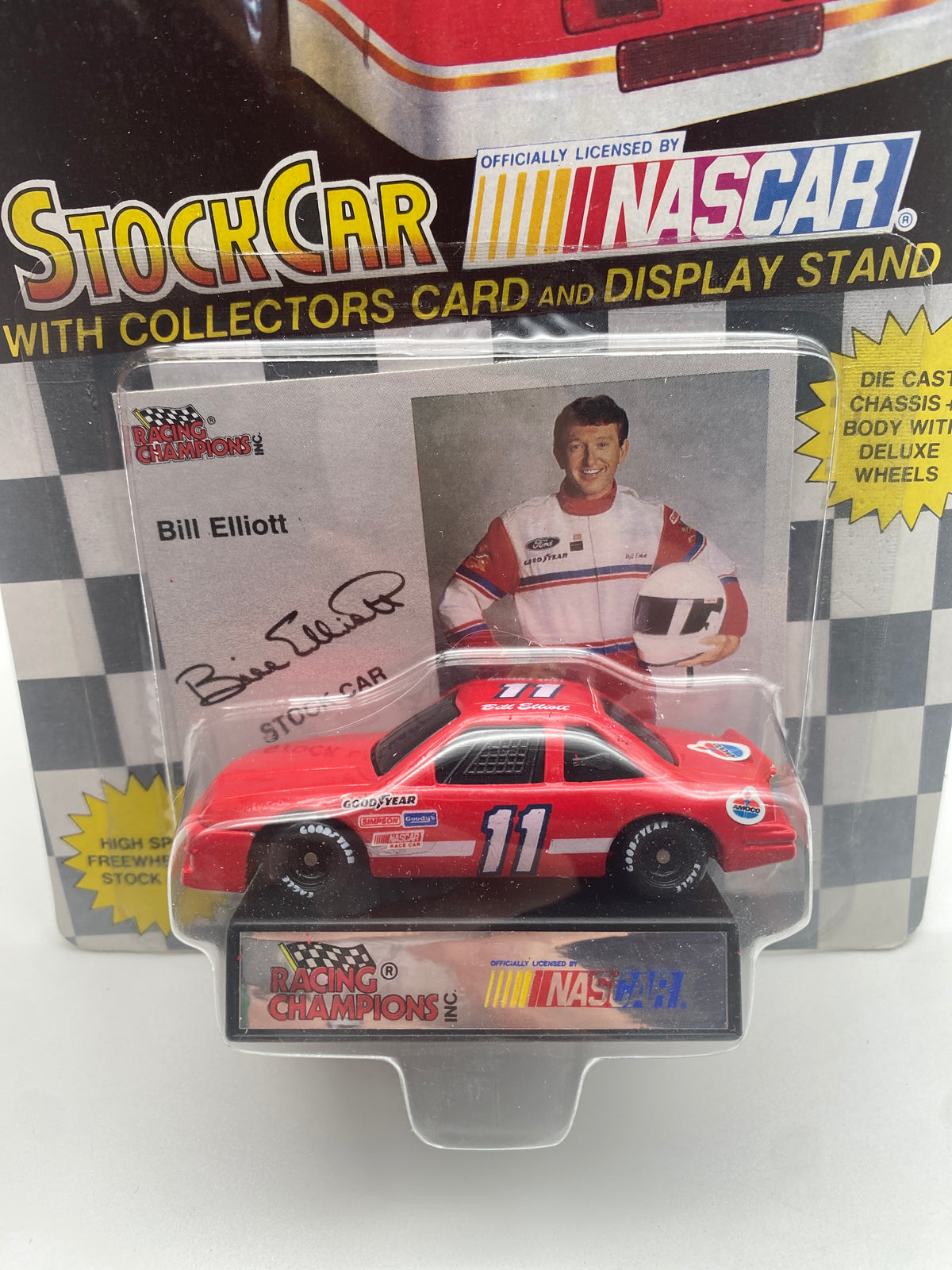 Racing Champions Nascar Stock Car 1991 Bill Elliot #11 1:64 Die-Cast Car, photo 5 of 5