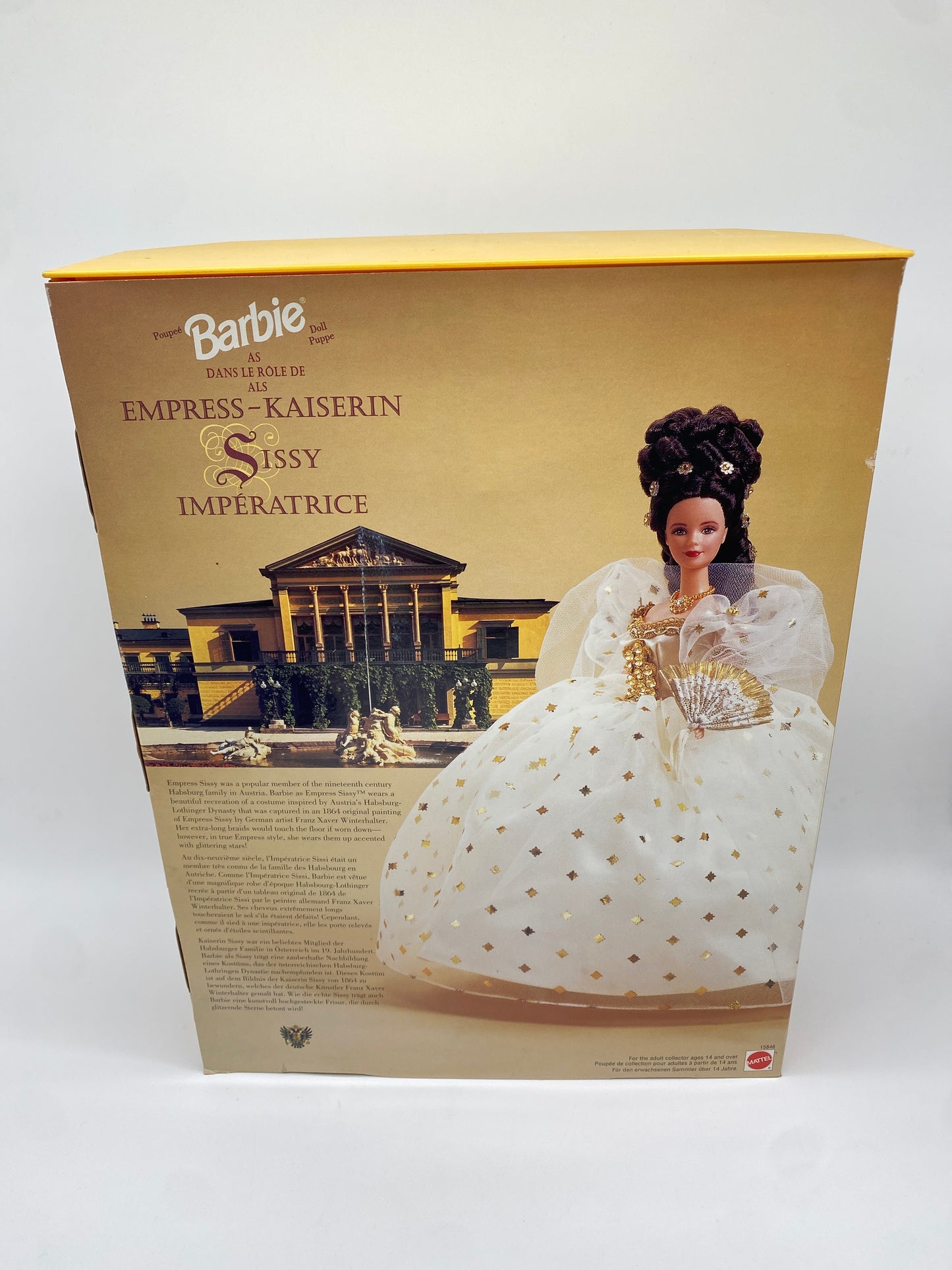 Mattel Limited Edition Barbie Doll 1996 Empress-Kaiserin Sissy Imperatrice