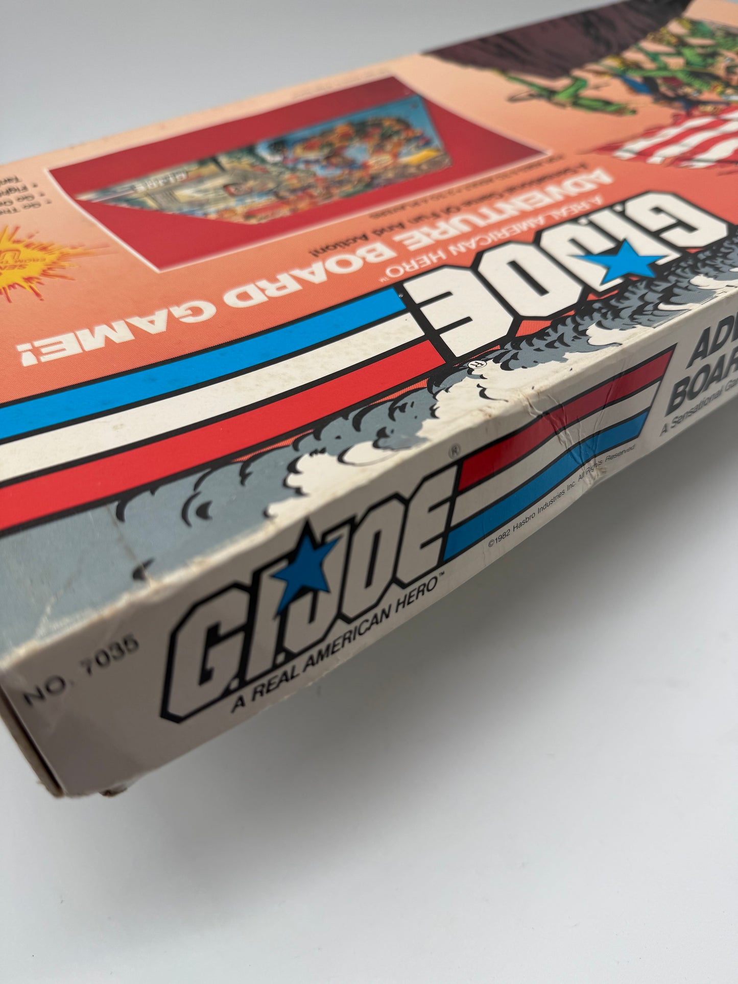 G.I. Joe Adventure Game Board 1981 Hasbro