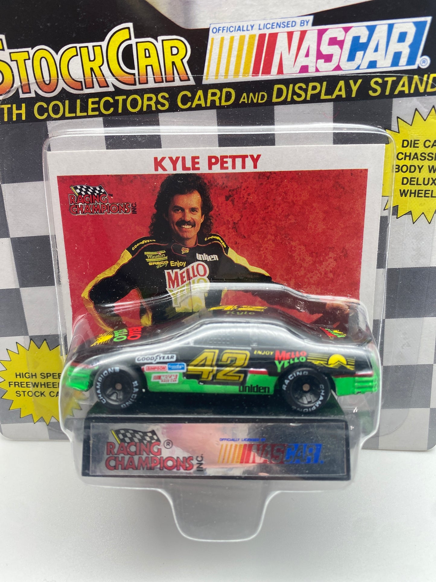 Racing Champions Nascar Stock Car 1991 Kyle Petty #42 1:64 Die-Cast Car Unpunched