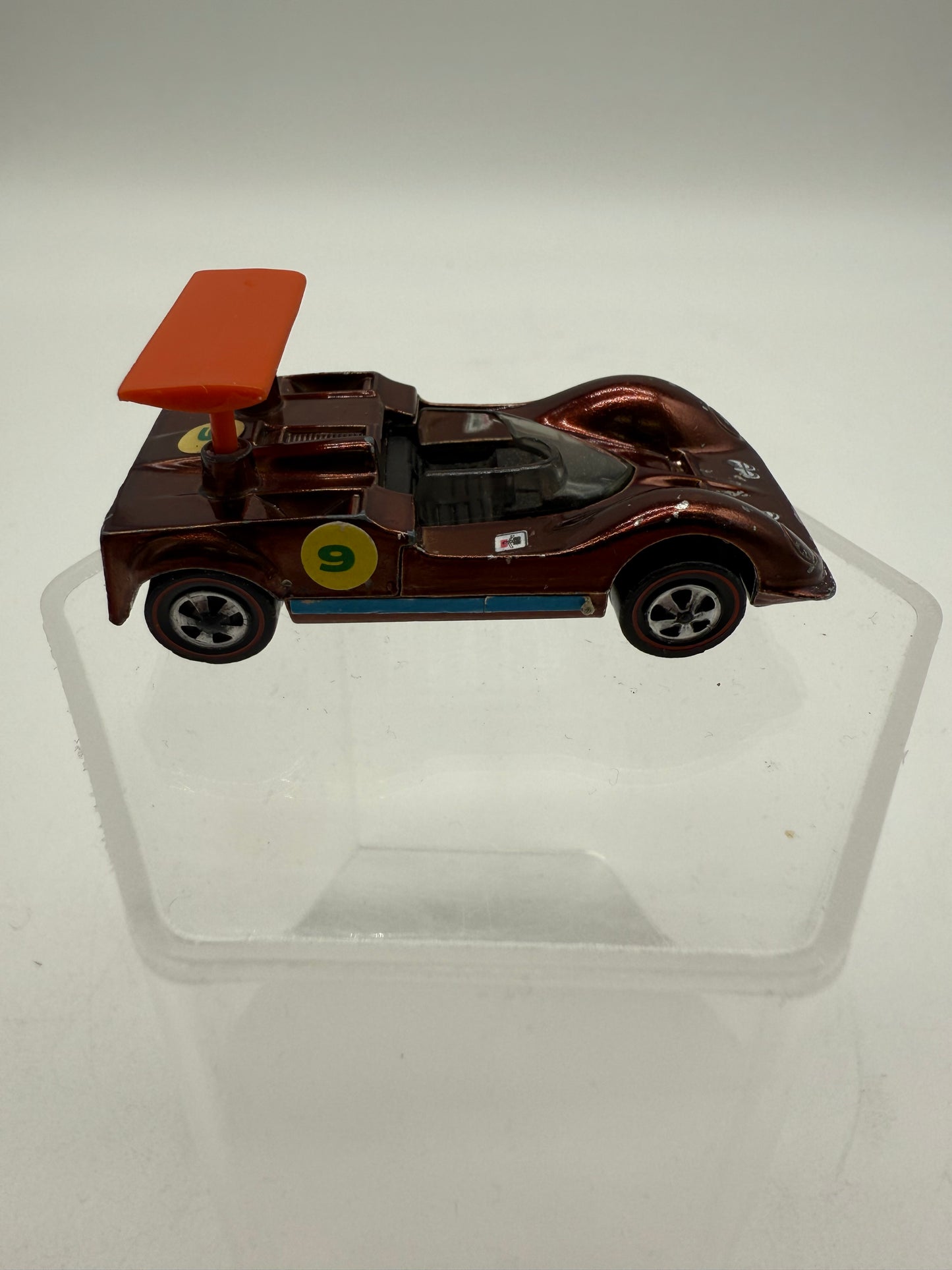Hot Wheels Vintage 1968 Redline Chaparral Burnt Orange Loose