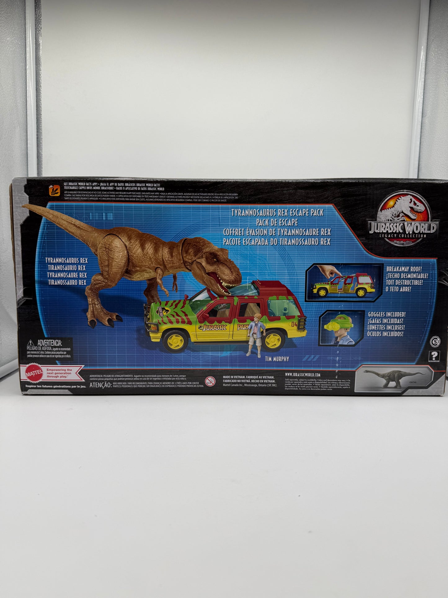 Jurassic World Tyrannosaurus Rex Escape Pack 2021 Mattel