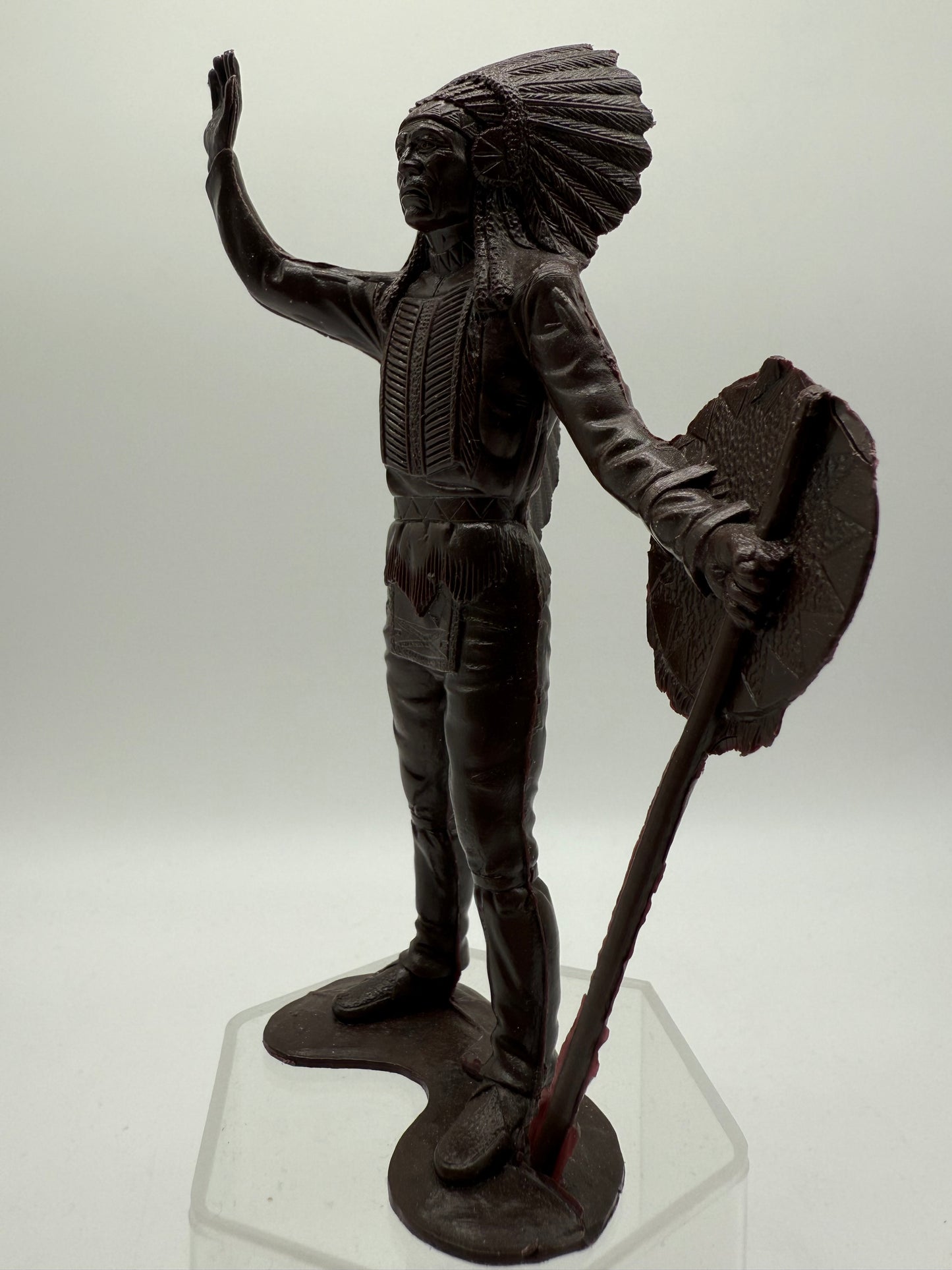 Louis Marx Vintage Native American Chief 1960s