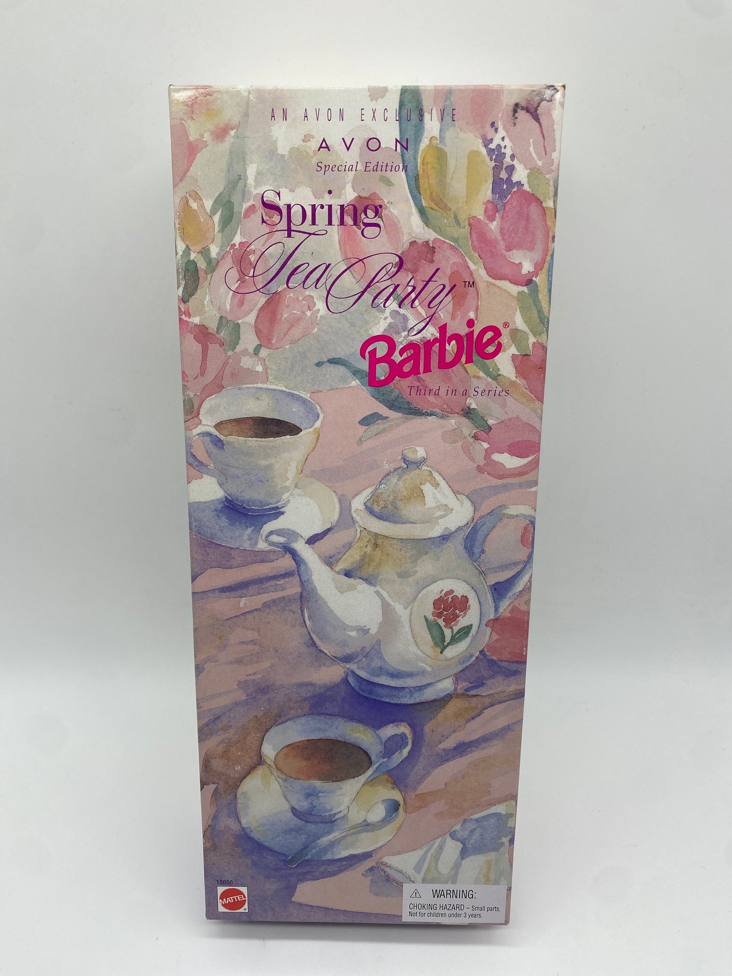 Mattel Barbie Doll 1997 An Avon Exclusive Special Edition Spring Tea Party Barbie