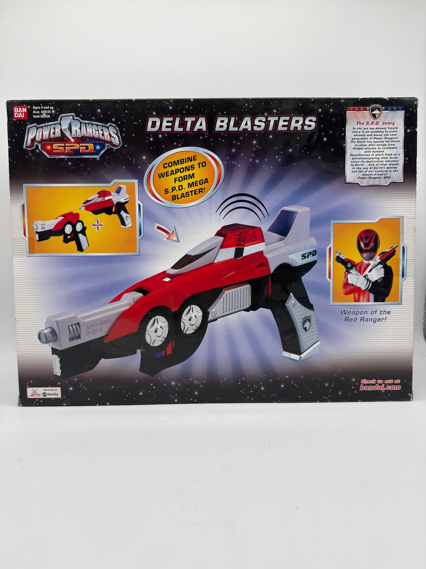 Power Rangers S.P.D Delta Blasters 2004 Ban Dai