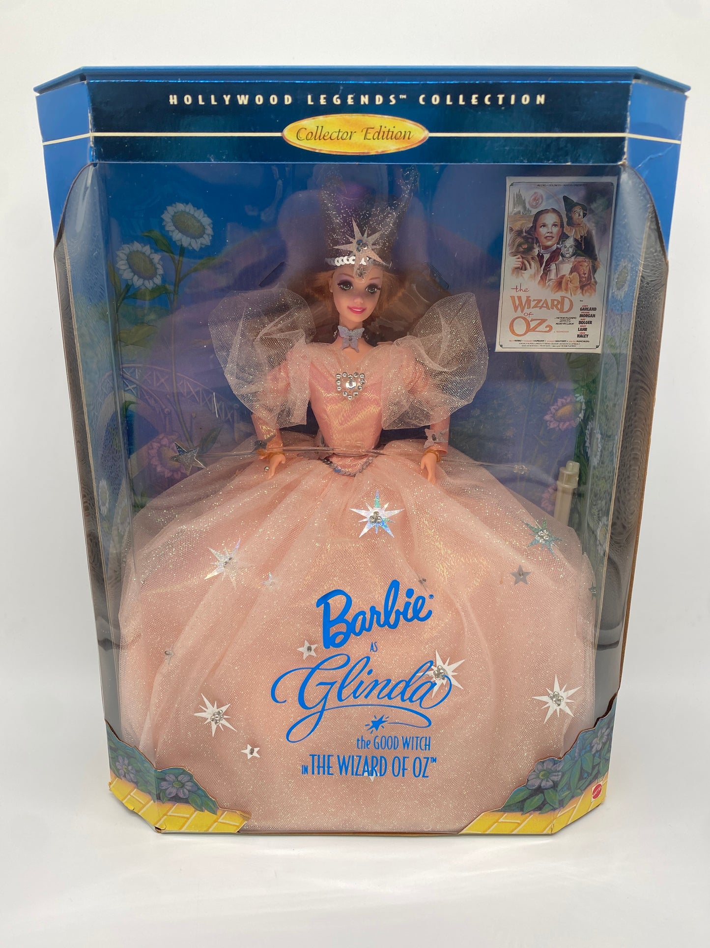 Mattel Barbie Doll 1995 Hollywood Legends Collection Collector Edition Barbie as Glinda the Good Witch in The Wizard of Oz