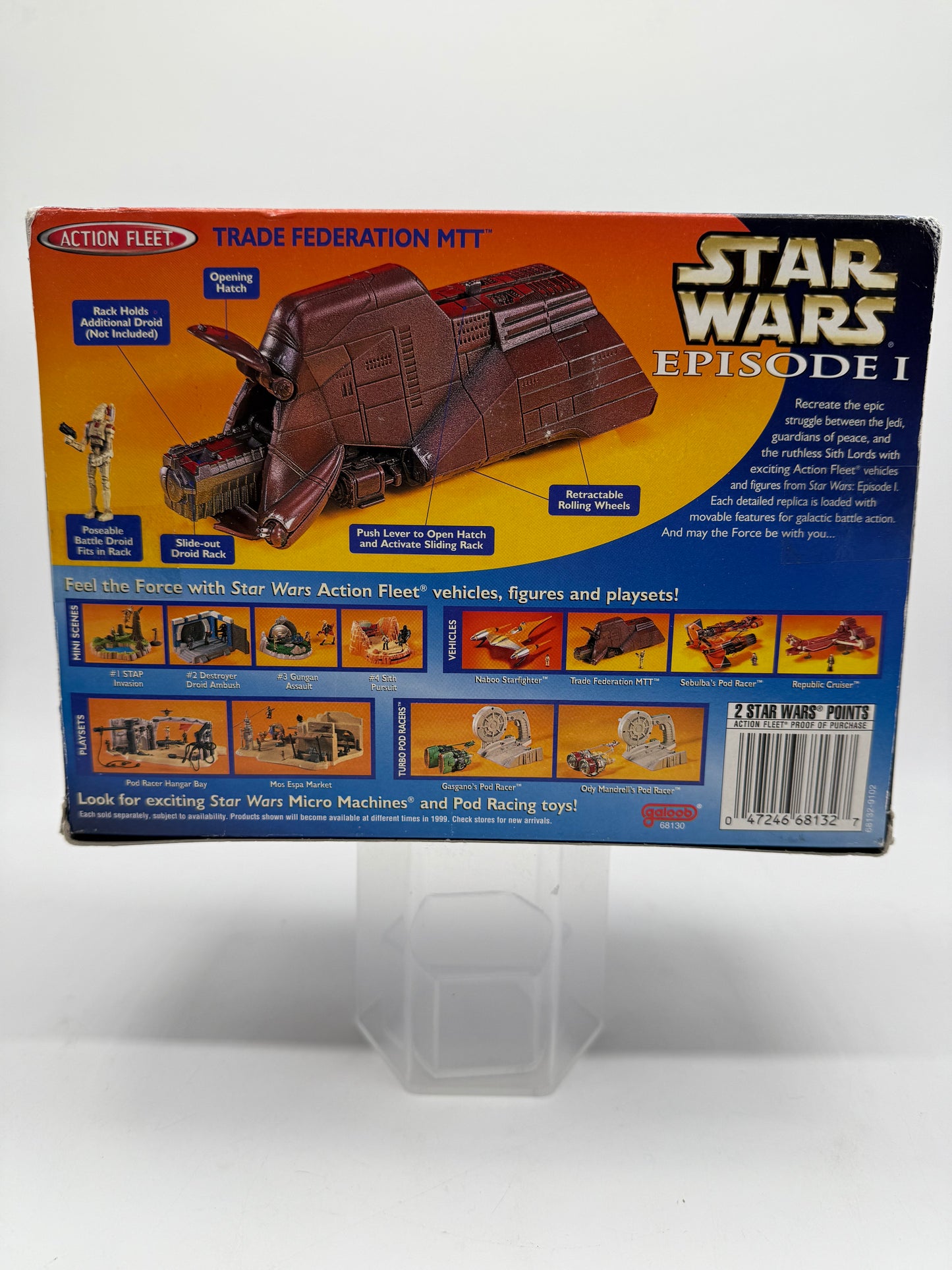 Star Wars Trade Federation MTT 1998 Galoob Toys
