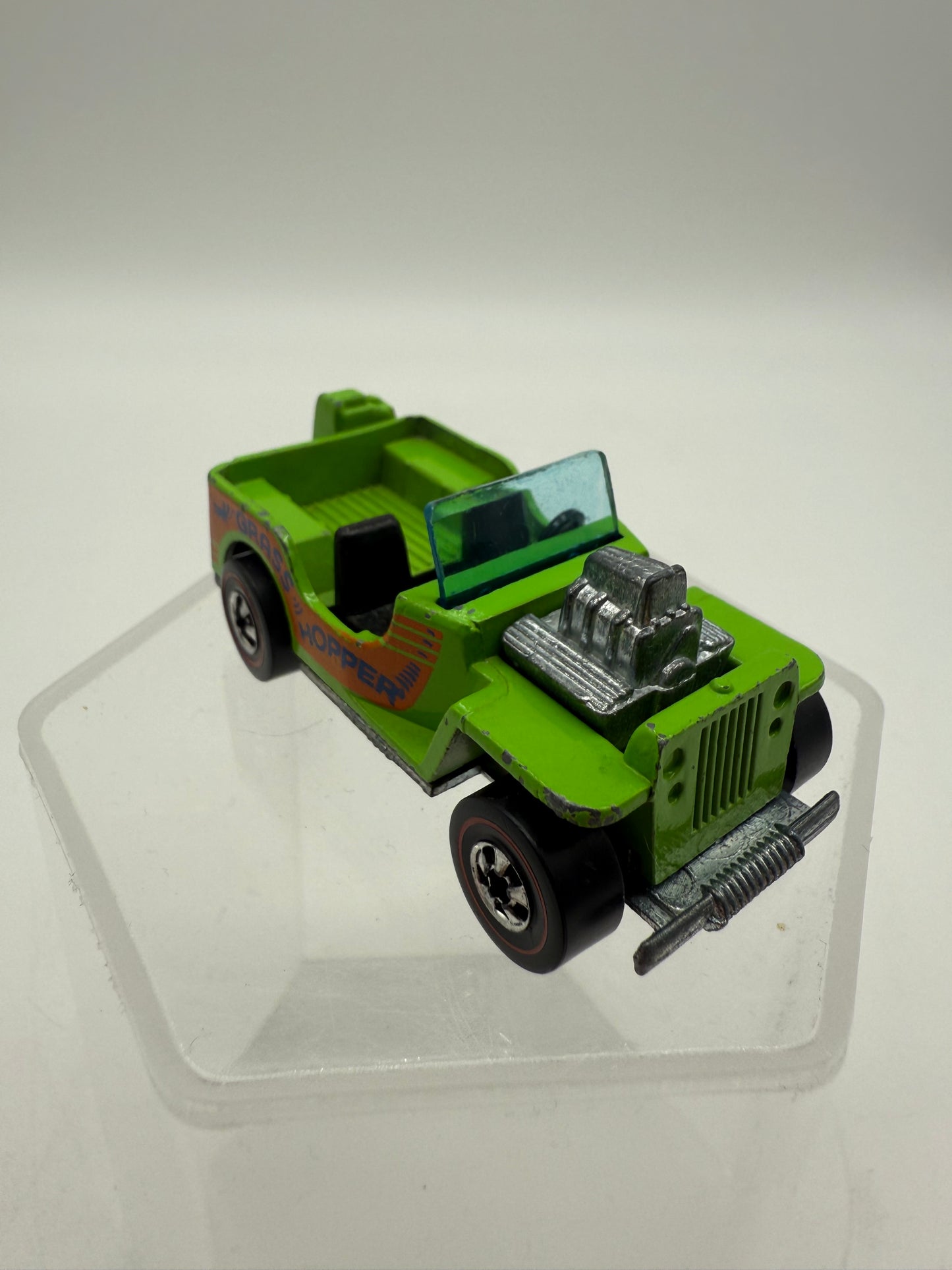 Hot Wheels Vintage 1970 Redline Grasshopper Green Loose