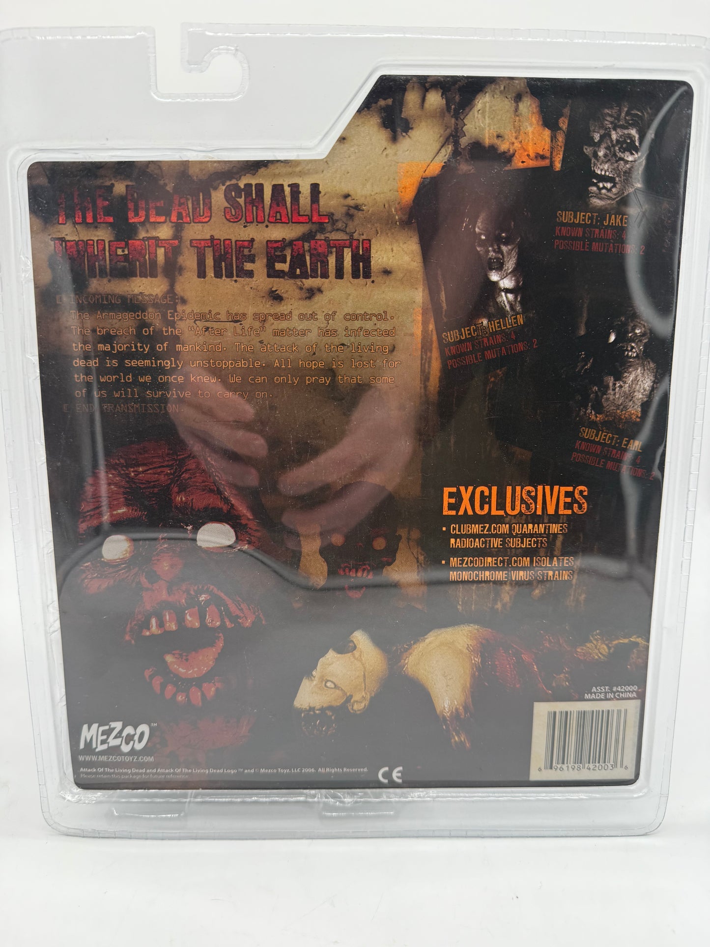 Attack of The Living Dead Subject Hellen 2006 Mezcotoyz