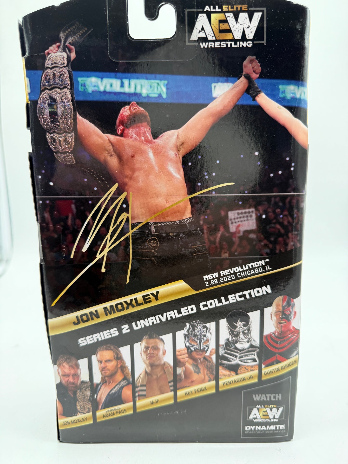 AEW Wrestling Jon Moxley Unrivaled Collection 2020 All Elite Wrestling