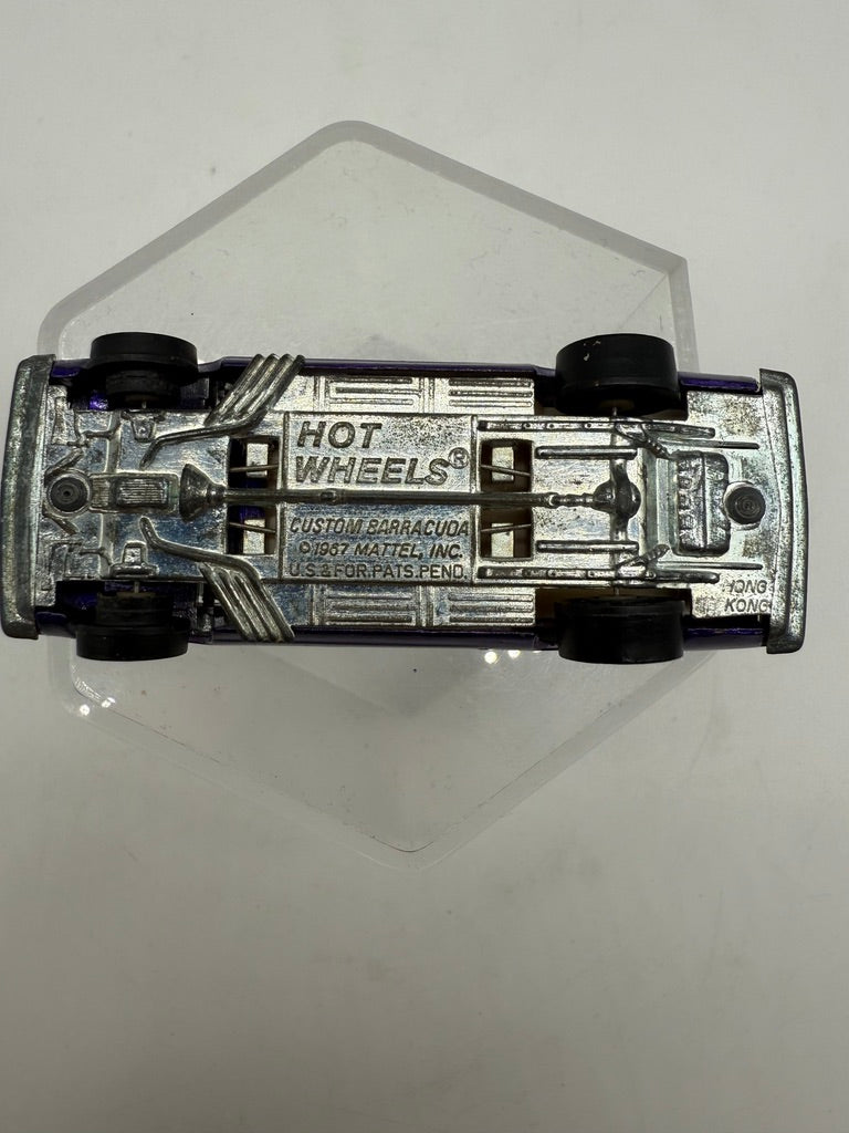 Hot Wheels Vintage Sweet 16 Redline Custom Barracuda (Purple) 1967 Mattel