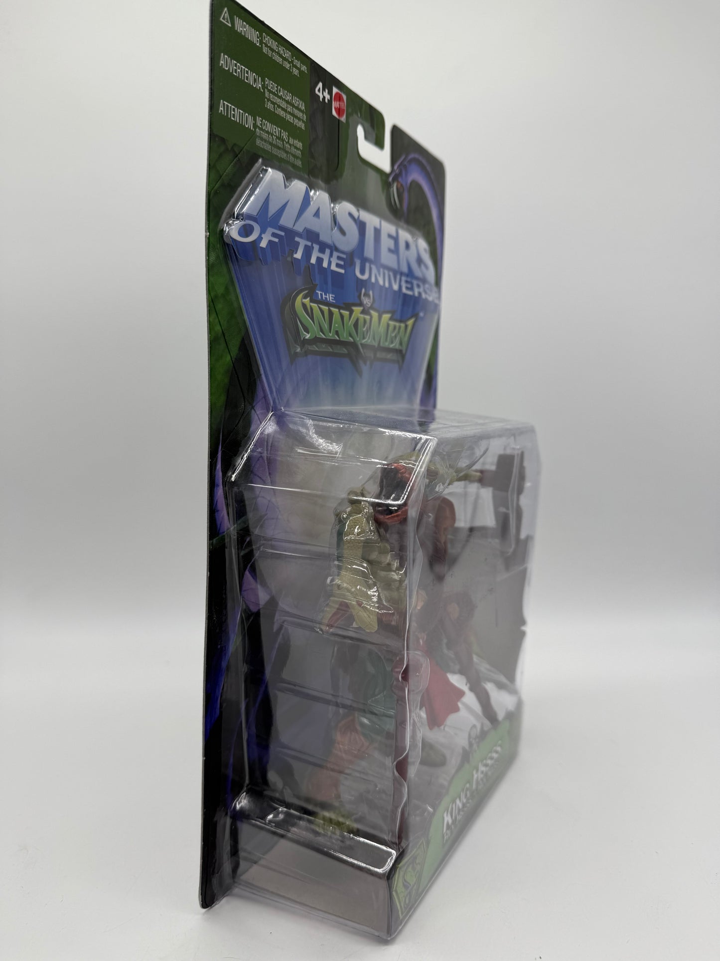 Master of The Universe King Hssss Rey Hssss-Roi Hass 2003 Mattel