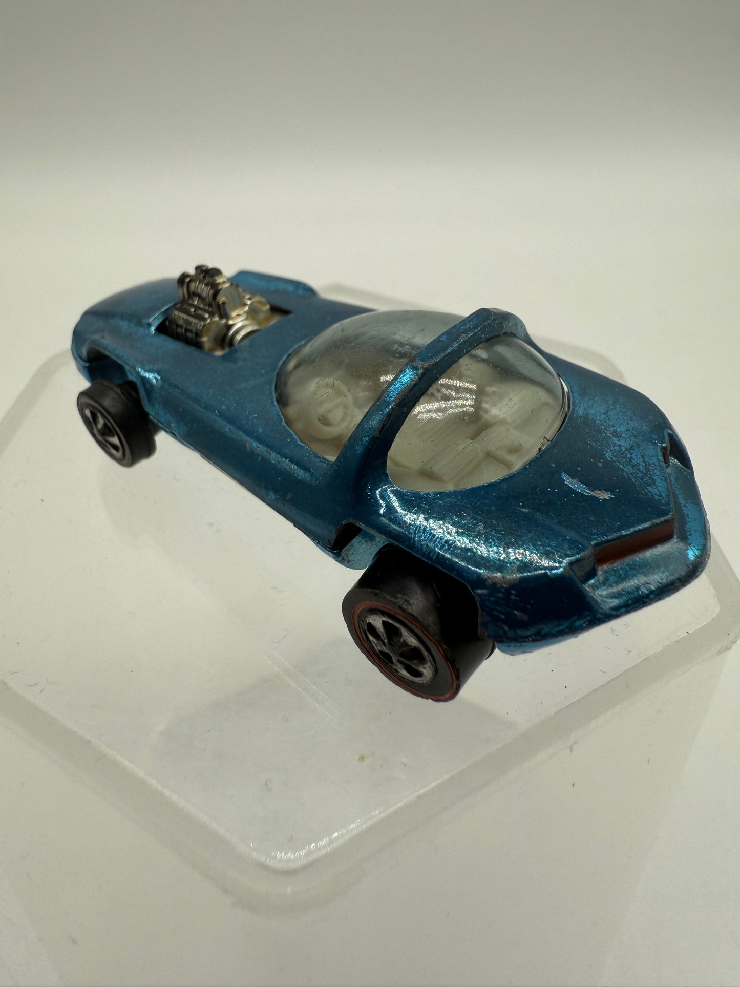 Hot Wheels Vintage Sweet 16 Redline Silhousette (Blue) 1967 Mattel