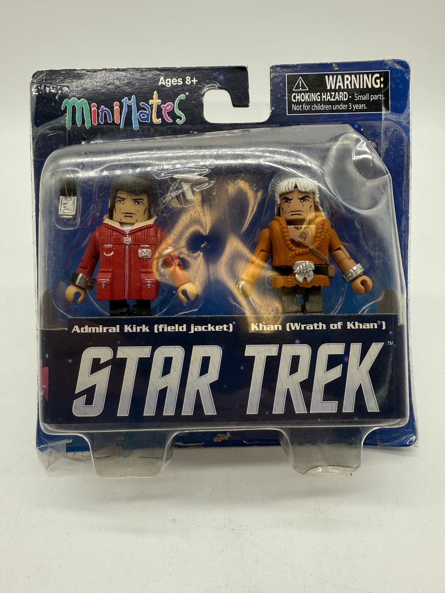 Star Trek Admiral Kirk (Admiral Jacket) & Khan (Wrath of Khan) 2013 Diamond Select Toys and Collectibles