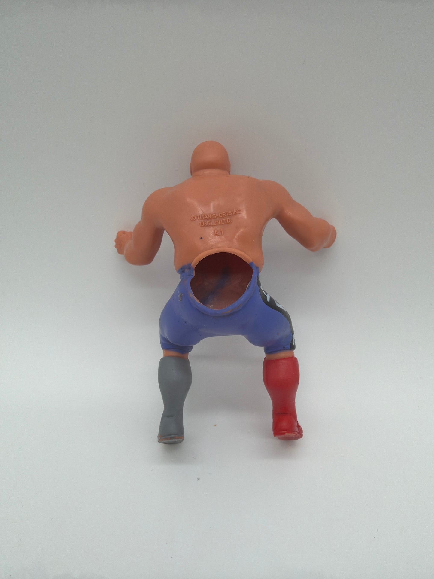 LJN Titan Sports 1985 The Iron Sheik Action Figure Finger Puppet