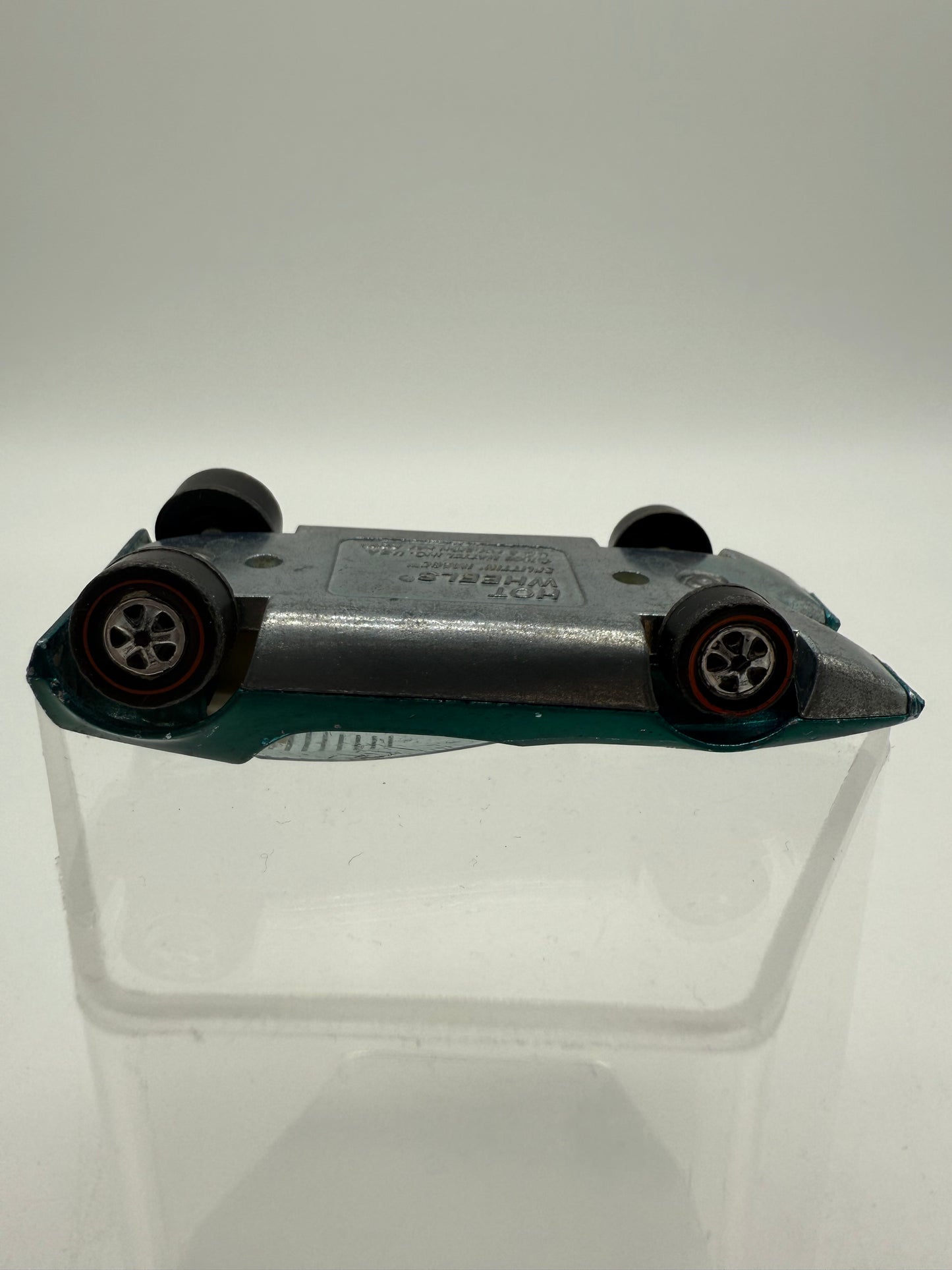 Hot Wheels Vintage 1969 Redline Splittin Image Aqua Green Mattel
