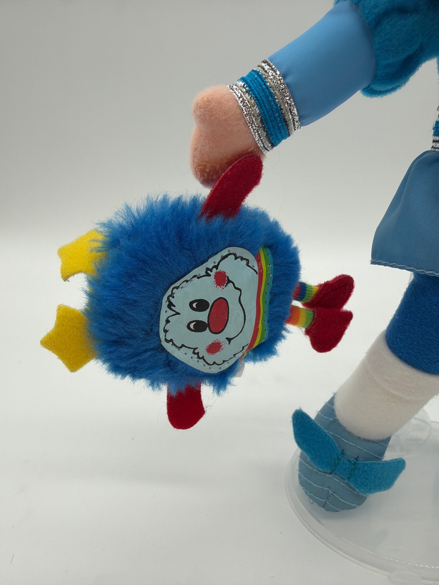 Mattel Rainbow Brite 1983 Buddy Blue and Champ Sprite