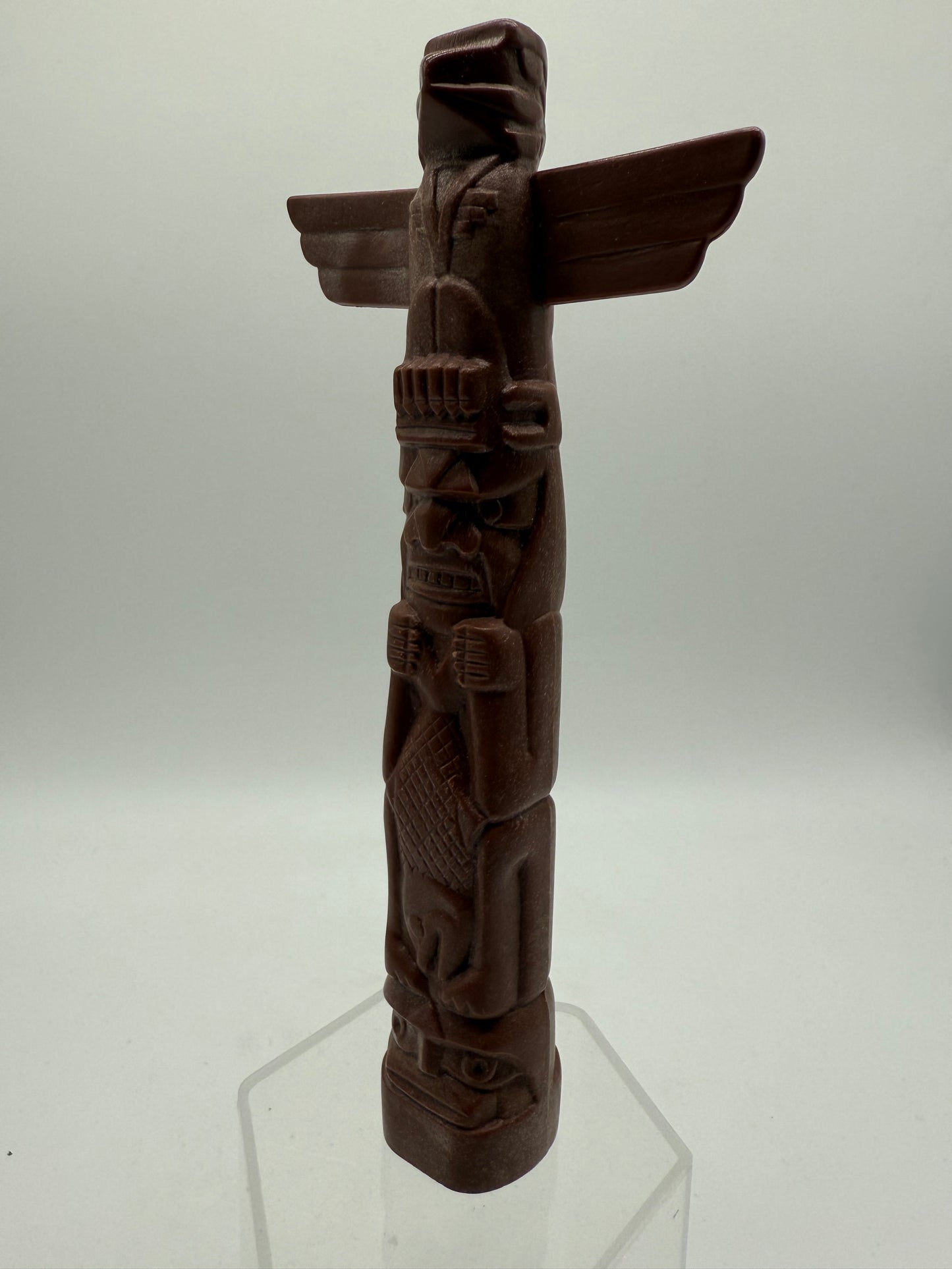 Brown Totem Pole with Figure 1974 Playmobil