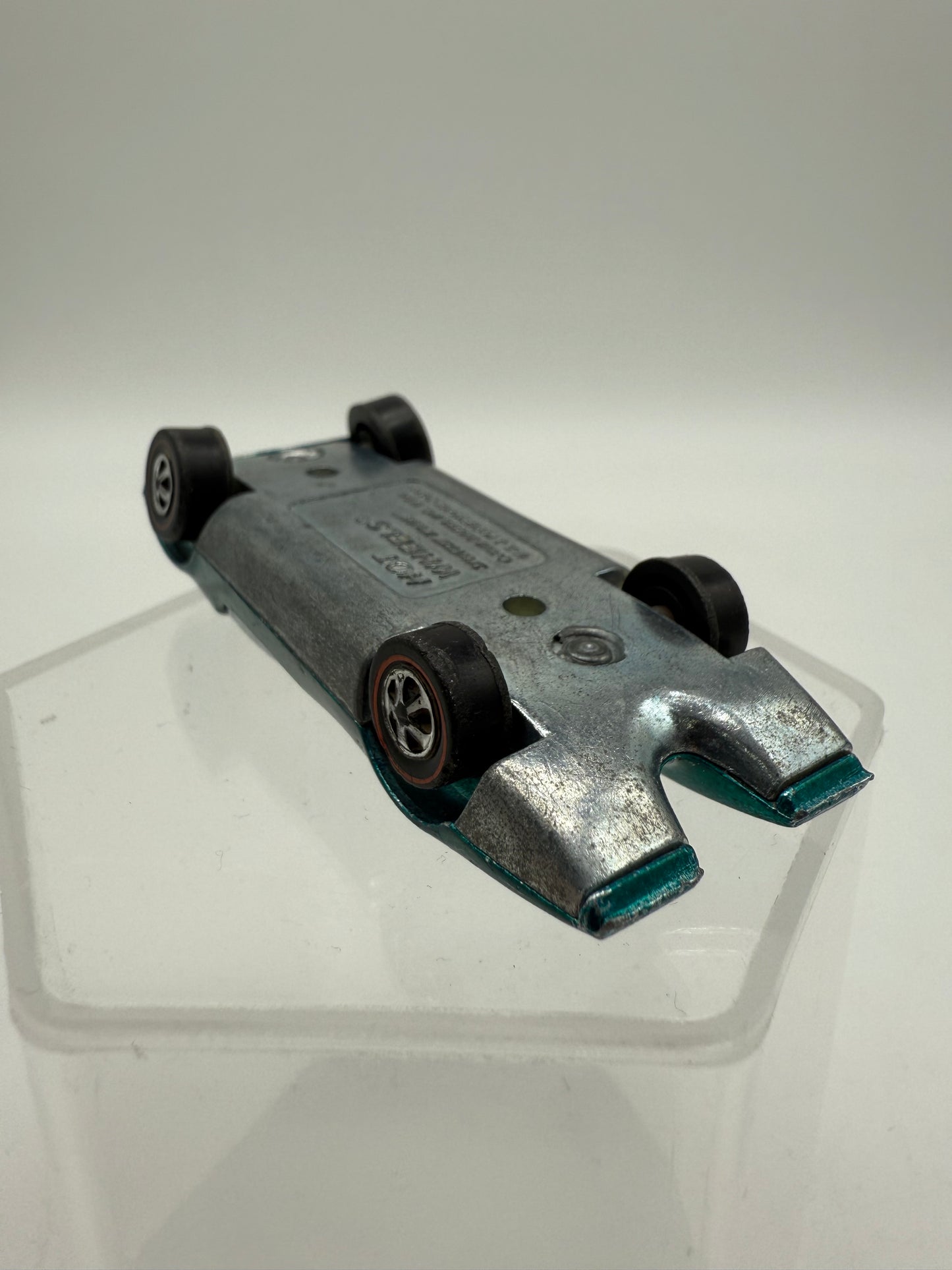 Hot Wheels Vintage 1969 Redline Splittin Image Aqua Green Mattel