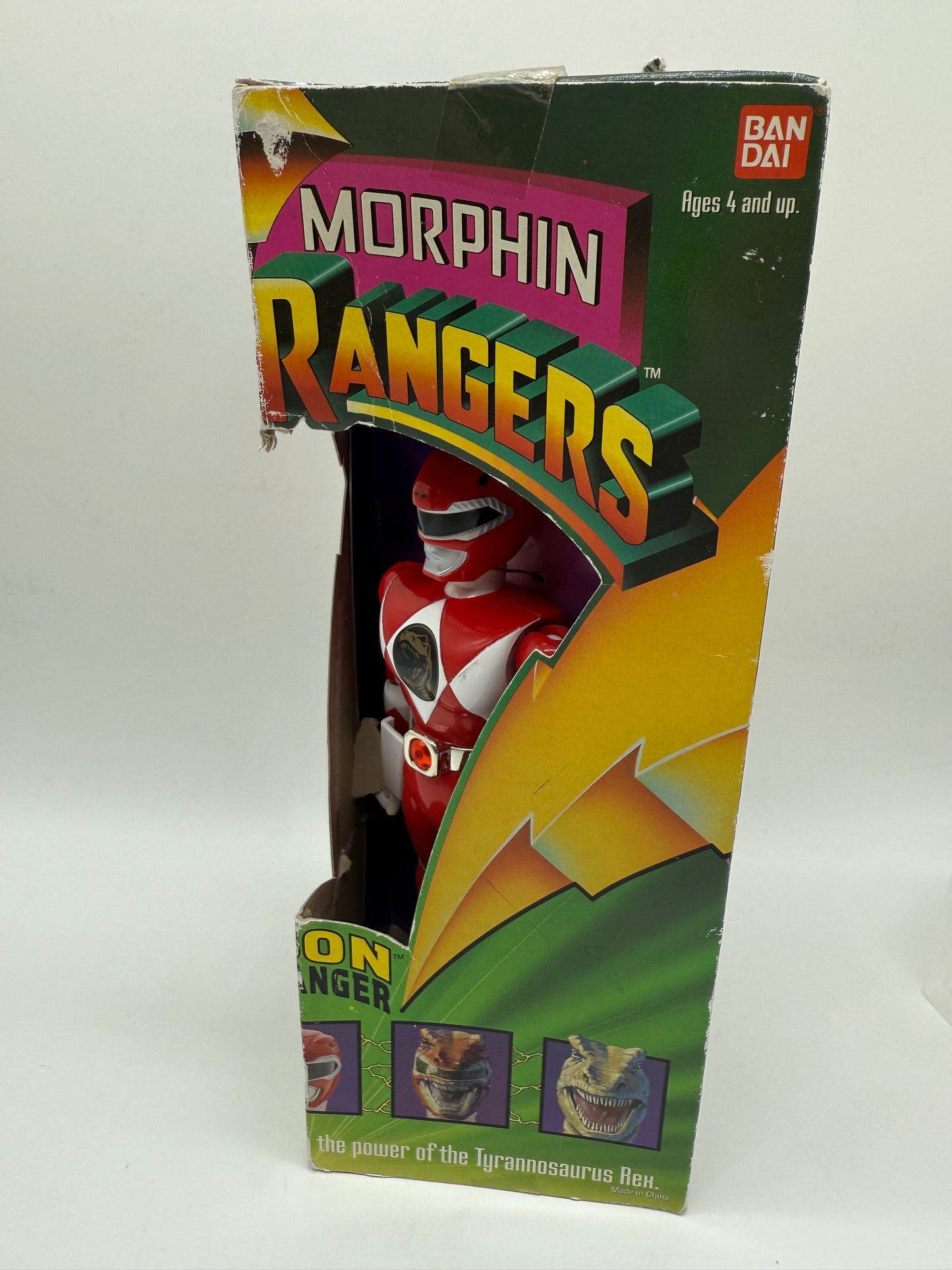 Mighty Morphin Power Rangers Jason Red Ranger 1993 Bandai