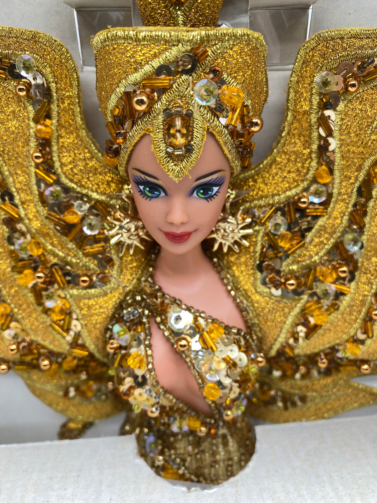 Mattel Barbie Doll 1995 Bob Mackie Goddess of the Sun Barbie