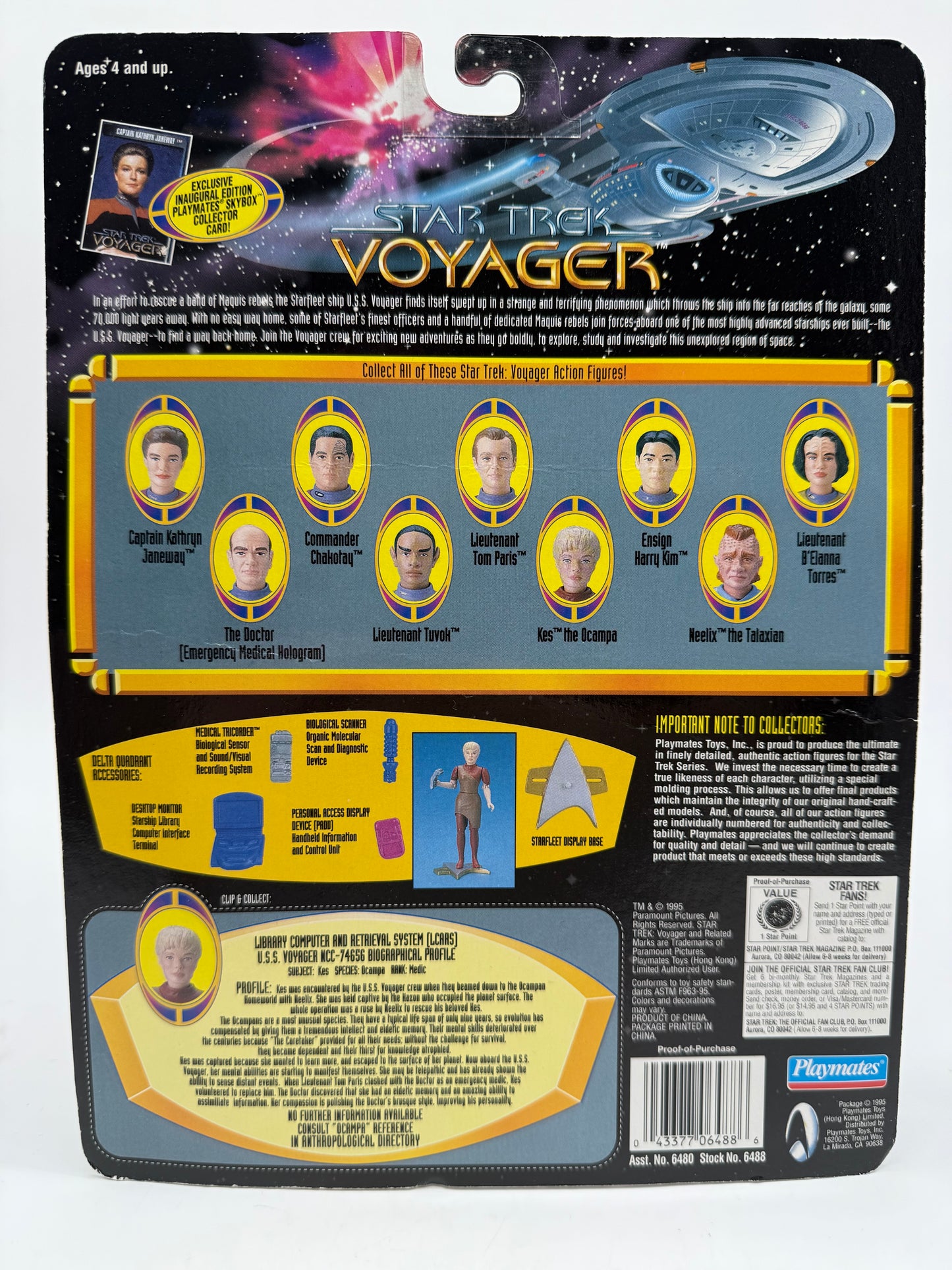 Star Trek Voyager Kes The Ocampa 1995 Playmates