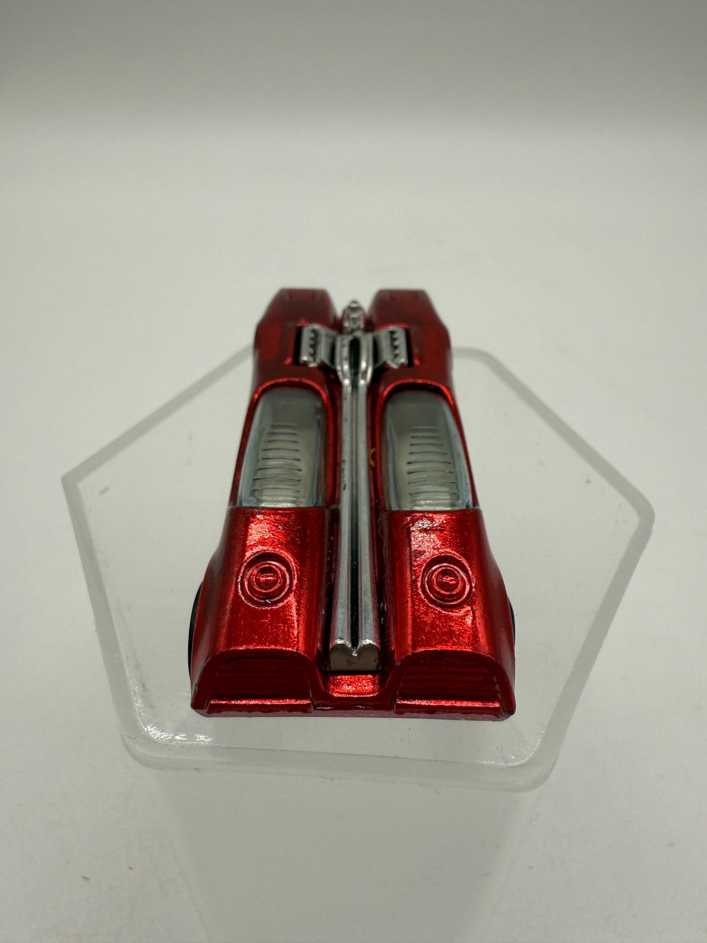 Hot Wheels Vintage 1968 Redline Splittin' Image Red Car Loose